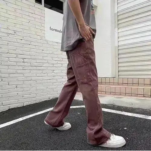 Other Splashing Ink WideLeg Denim Flared Pants Size US 32 / EU 48 - 4 Thumbnail