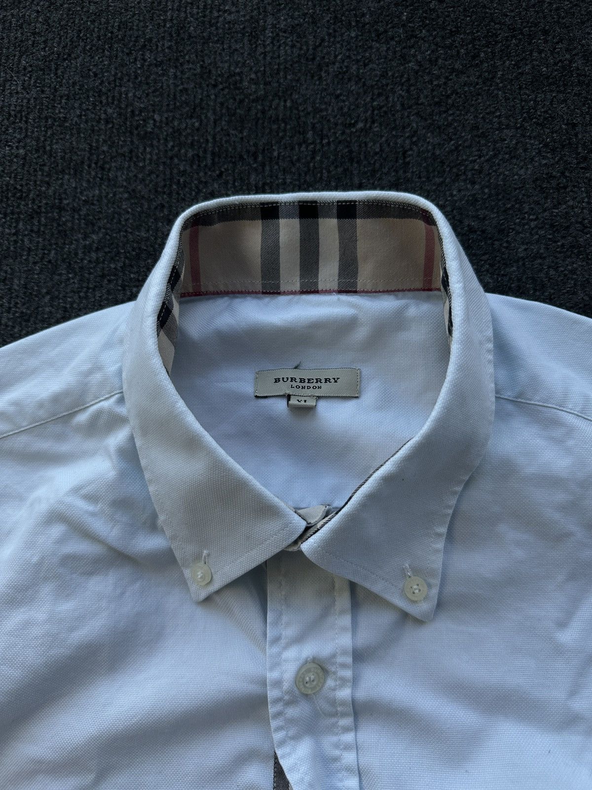 Burberry BURBERRY 🚨 MEN BUTTON UP SHIRT LUXURY NOVA CHECK Size US XL / EU 56 / 4 - 8 Thumbnail