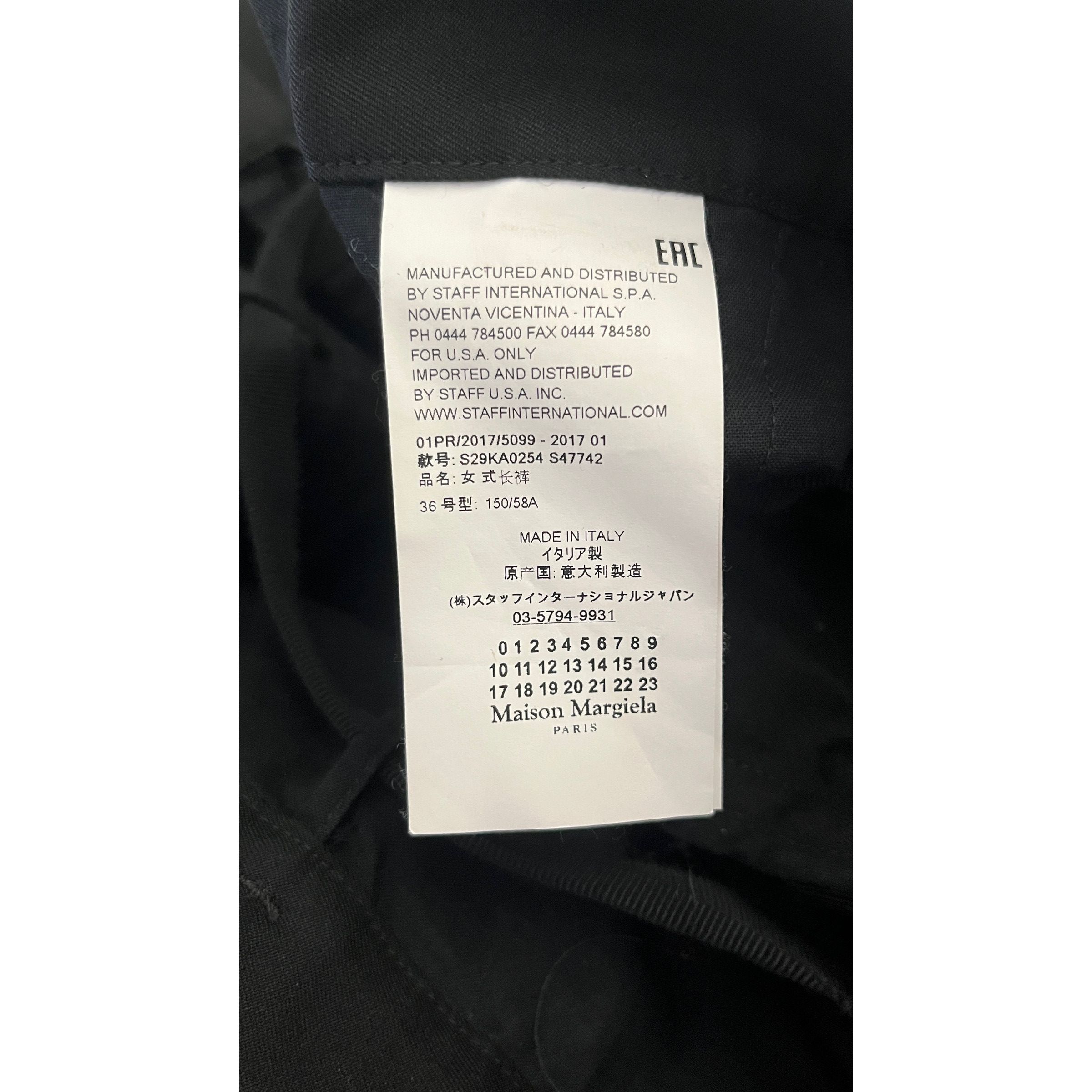 Maison Margiela MARGIELA WHITE LABEL WIDE LEG PAPER BAG WAIST PANTS Size 27" / US 4 / IT 40 - 11 Thumbnail