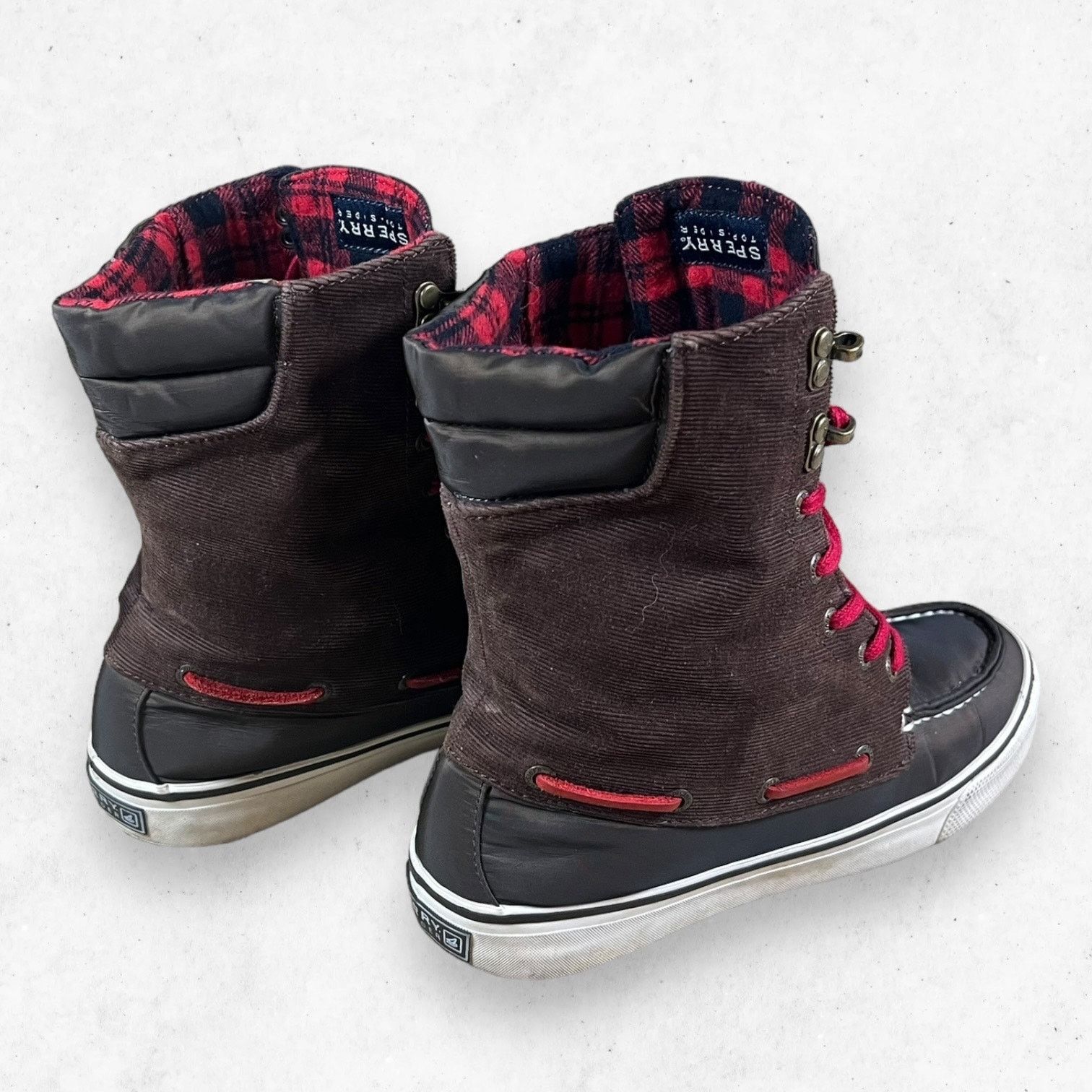 Sperry Sperry Top Sider Acklins Boots Women's 7M High Top Flannel Size US 7 / IT 37 - 3 Thumbnail