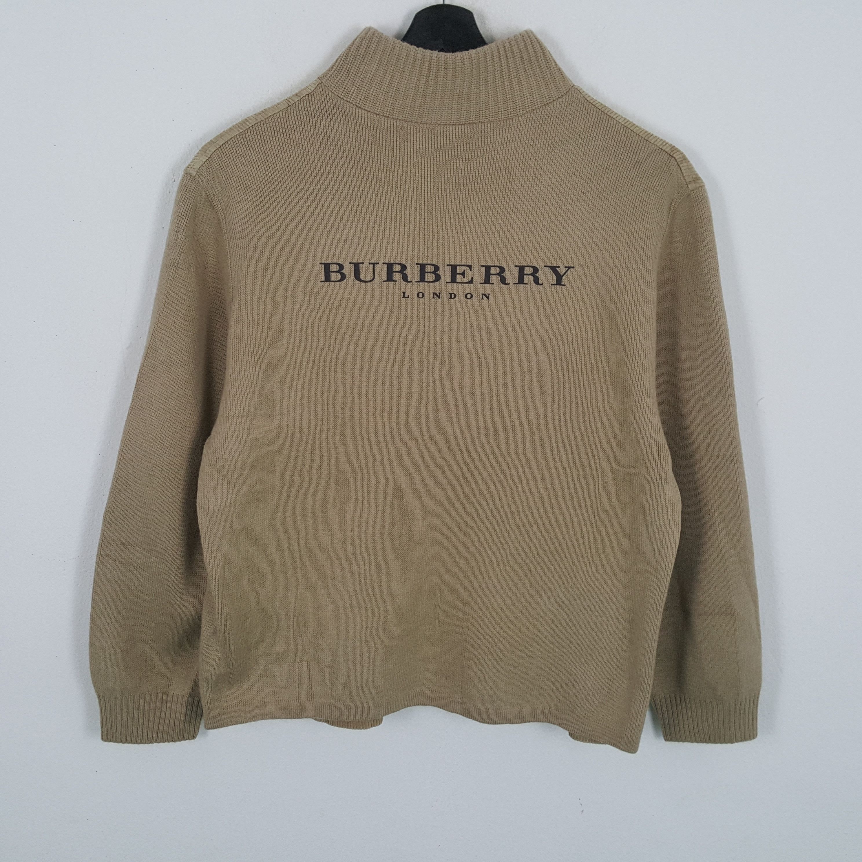 Burberry × Vintage BURBERRY LONDON Winter Style Custom Art Velvet Jacket Size US XL / EU 56 / 4 - 1 Thumbnail