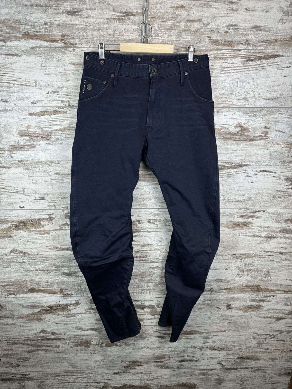 G-Star Mens Vintage G Star Raw arc 3d loose cargo pants denim jeans Size US 33 - 2 Thumbnail