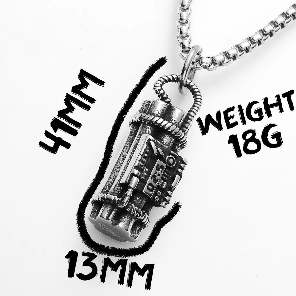 Other Punk Fashion Pendant Accessories Necklace Gifts For Him Size ONE SIZE - 5 Thumbnail