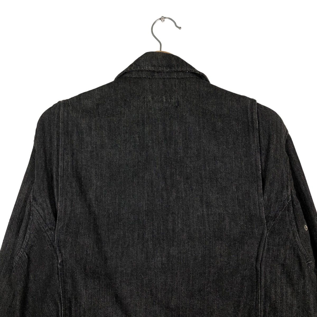 Japanese Brand Biker Jacket Bondage Double Breast Suggestion Japan Striped Size US M / EU 48-50 / 2 - 10 Thumbnail