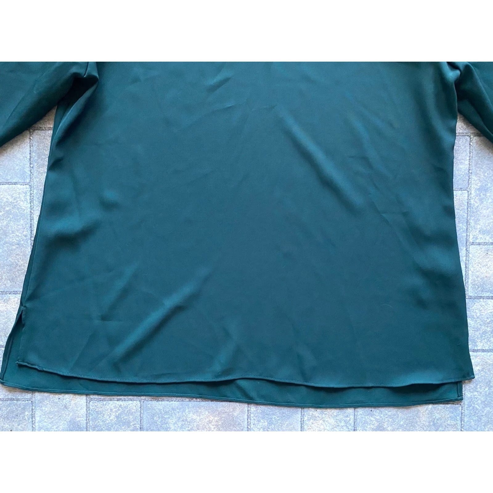 Calvin Klein Calvin Klein XL Woman Tunic Blouse Top Green Dark Green NEW WITH TAGS Women XL Blouse Tunic Pullover Size XL / US 12-14 / IT 48-50 - 4 Thumbnail