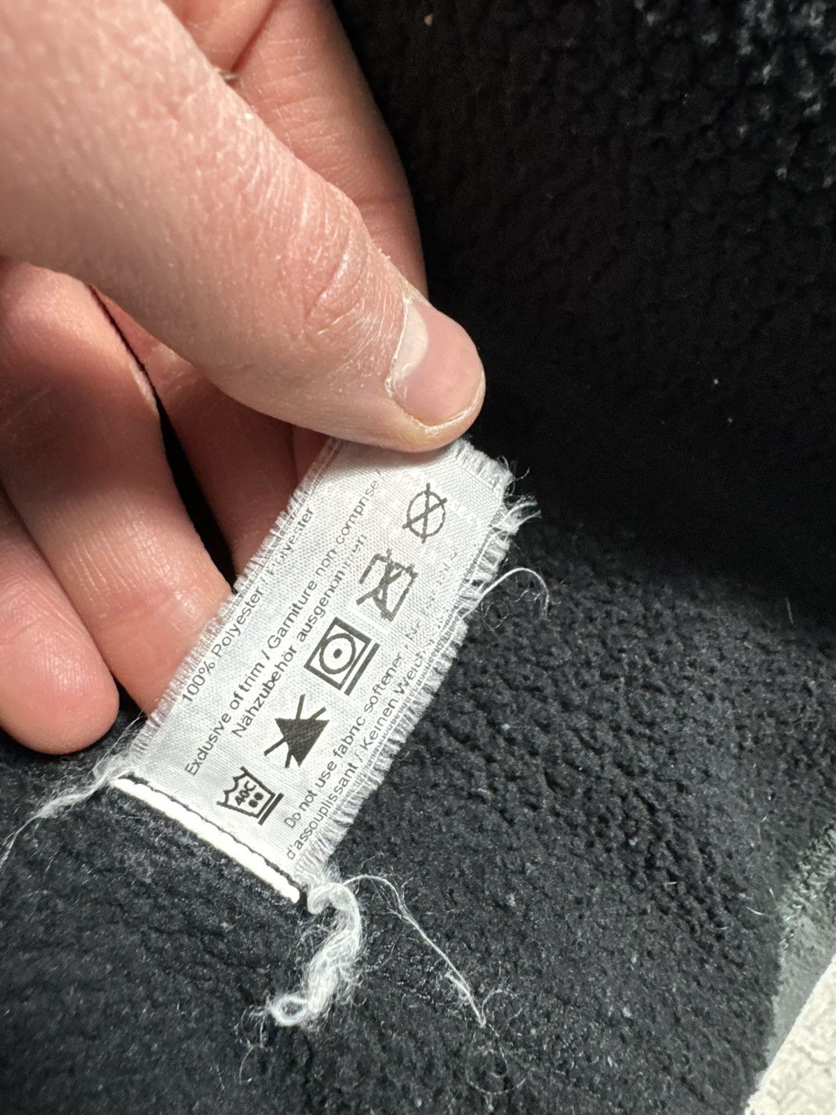 Arcteryx Vintage Fleece Sweatshirt 1/4 Zip Big Logo Size M