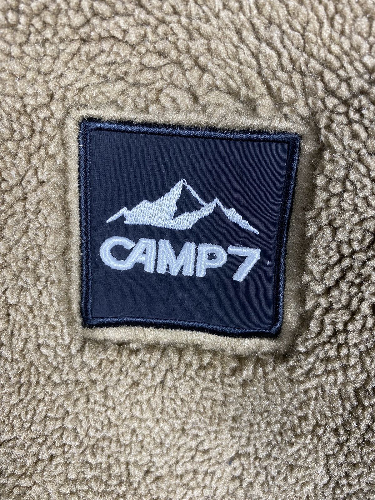 Japanese Brand Camp7 Big Logo Sherpa Sweatshirt Size US S / EU 44-46 / 1 - 4 Thumbnail