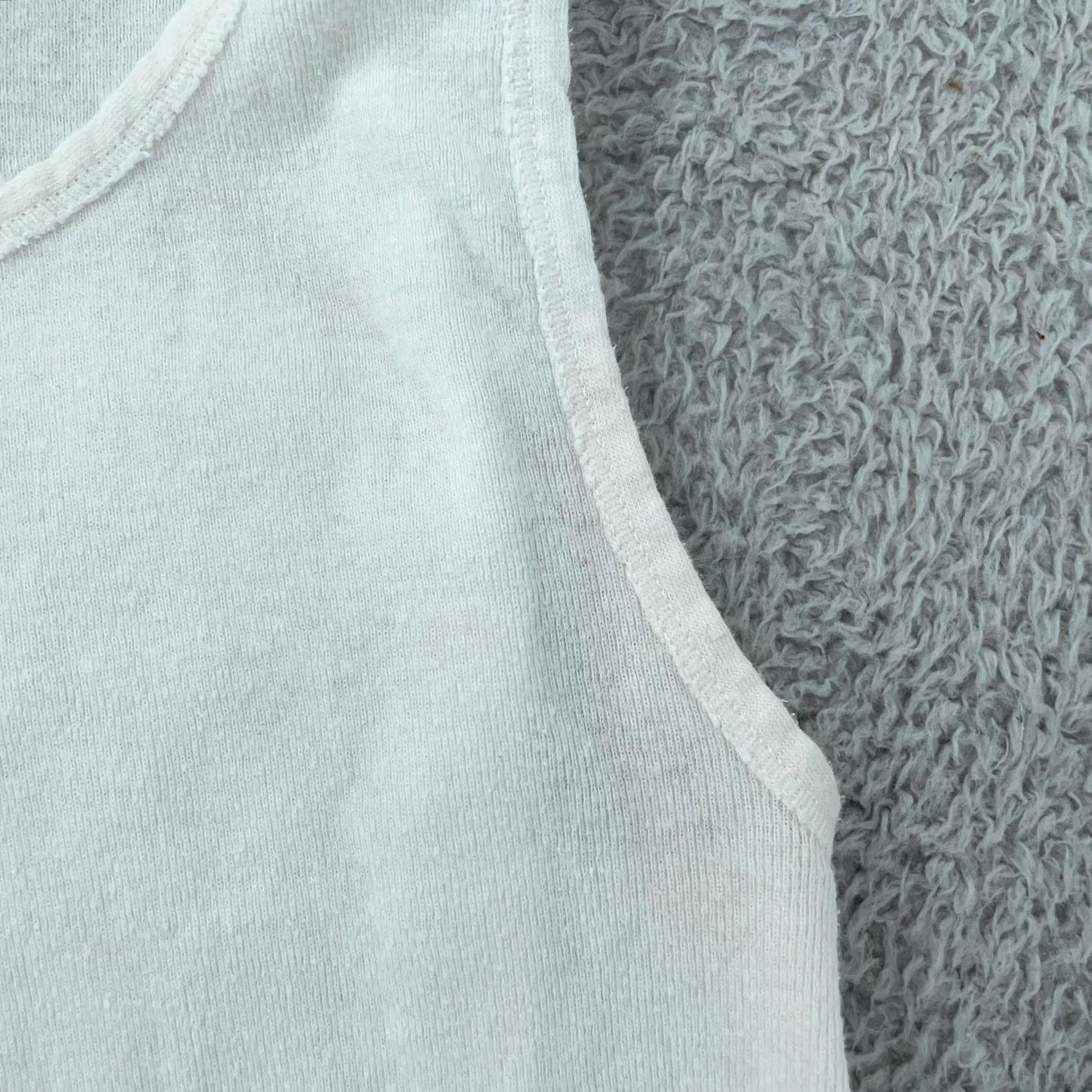 Carter's VINTAGE Carter's Tank Top Undershirt White 100% Cotton 16 Adults USA Ribbed Slim Fit Size 16 Size US L / EU 52-54 / 3 - 4 Thumbnail