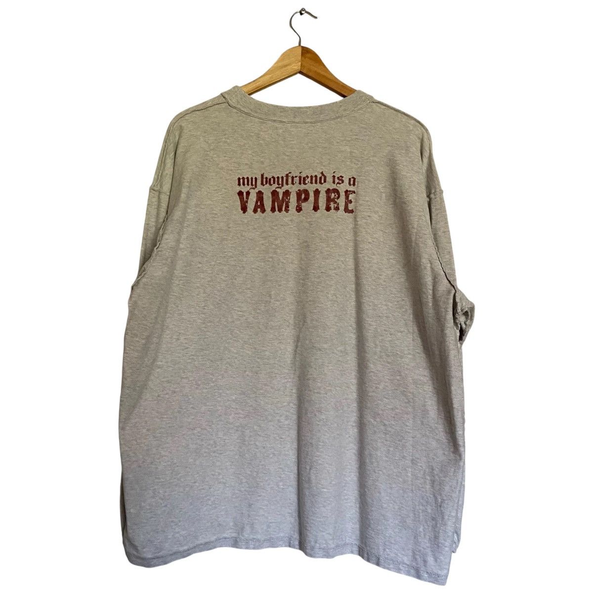 Vetements Vetements My Boyfriend Is A Vampire Inside Out Crewneck Size US S / EU 44-46 / 1 - 2 Thumbnail