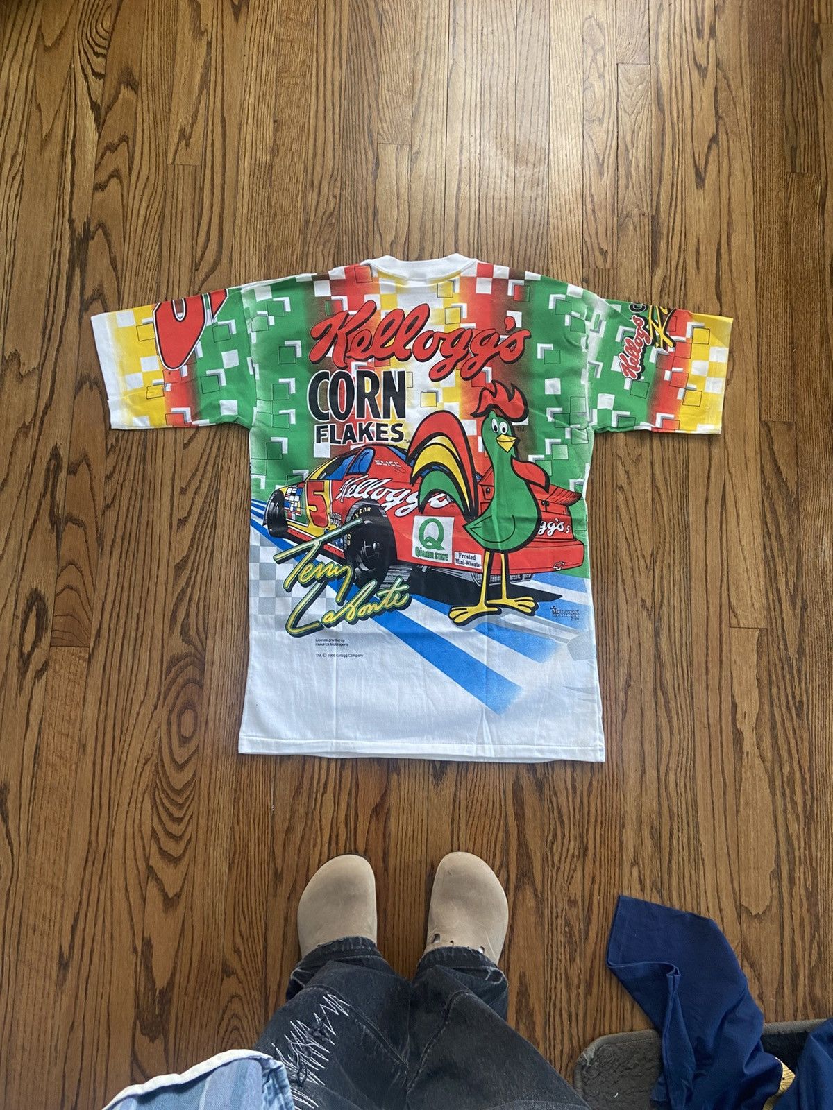 Chase Authentics Vintage nascar terry labonte kellogs aop shirt Size US L / EU 52-54 / 3 - 2 Thumbnail