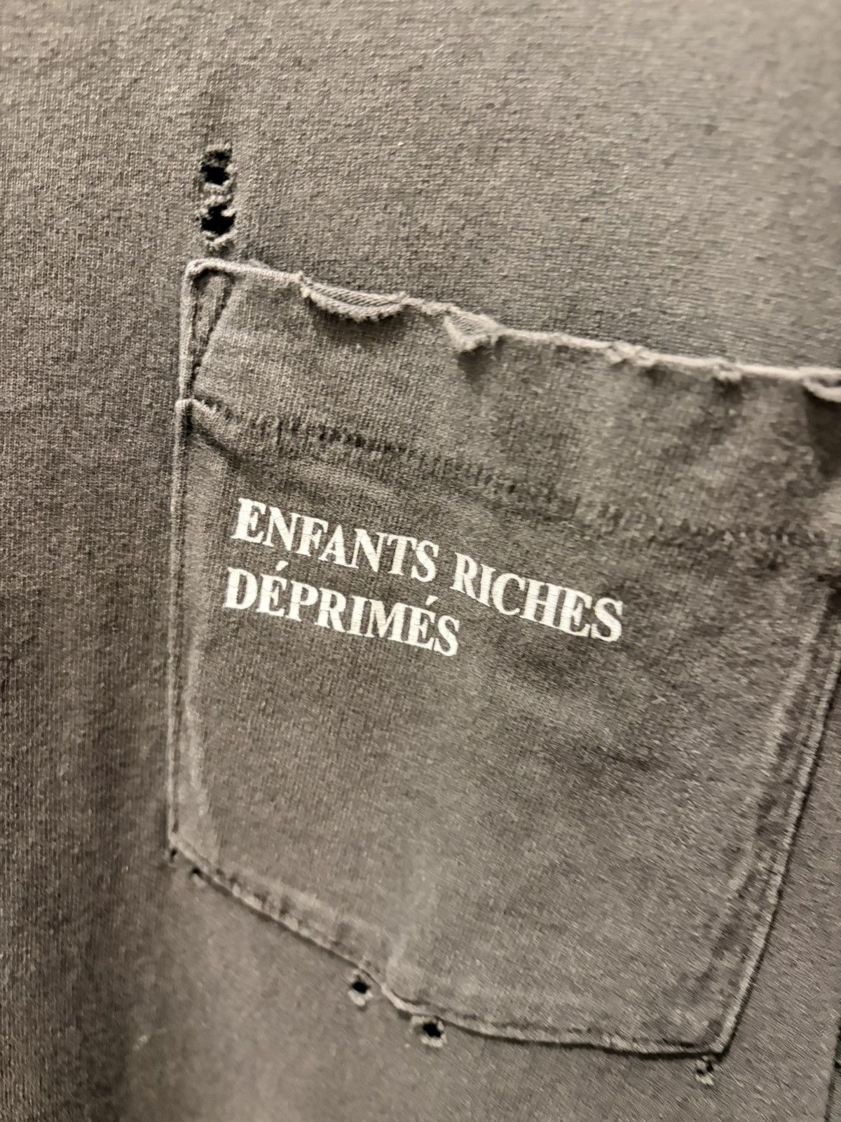 Enfants Riches Deprimes Thrashed pocket tee Size US L / EU 52-54 / 3 - 3 Thumbnail