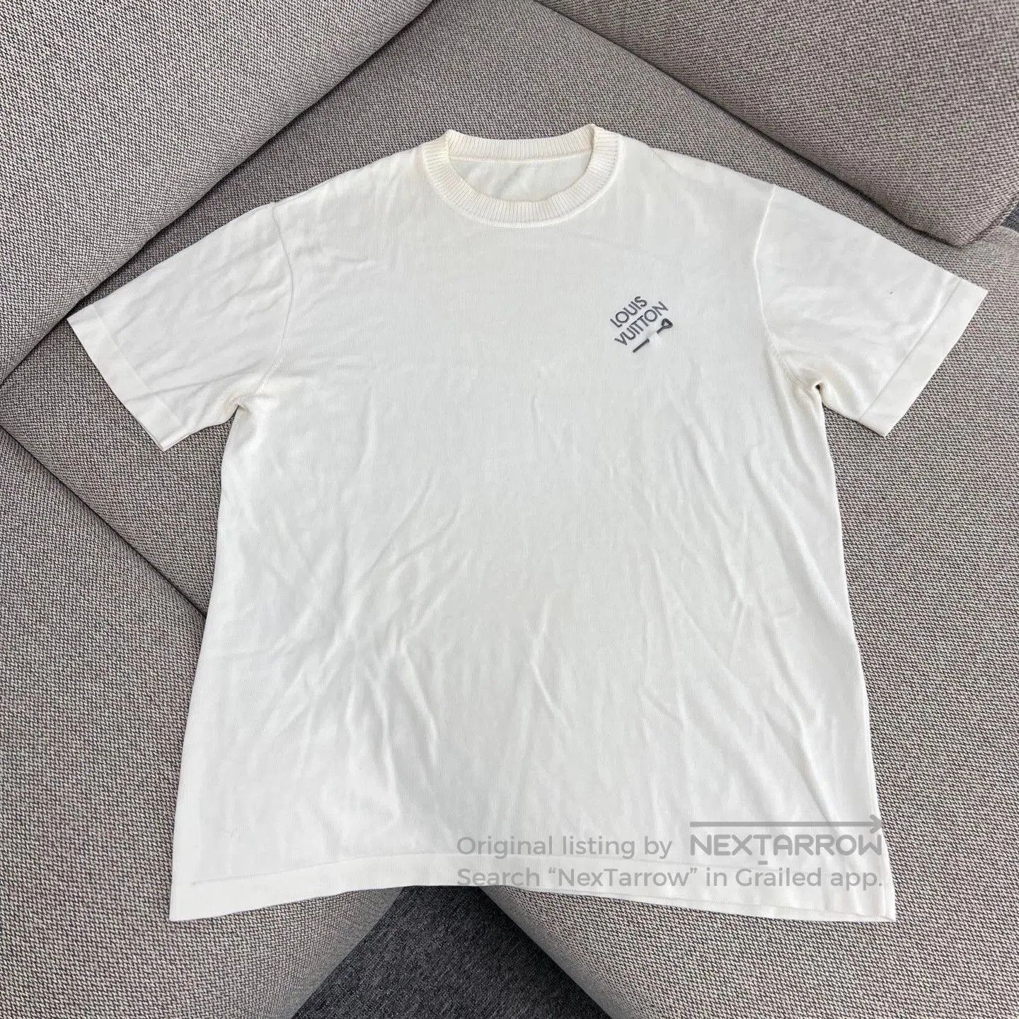 Louis Vuitton louis vuitton logo short sleeve knit shirt. Size US M / EU 48-50 / 2 - 1 Thumbnail