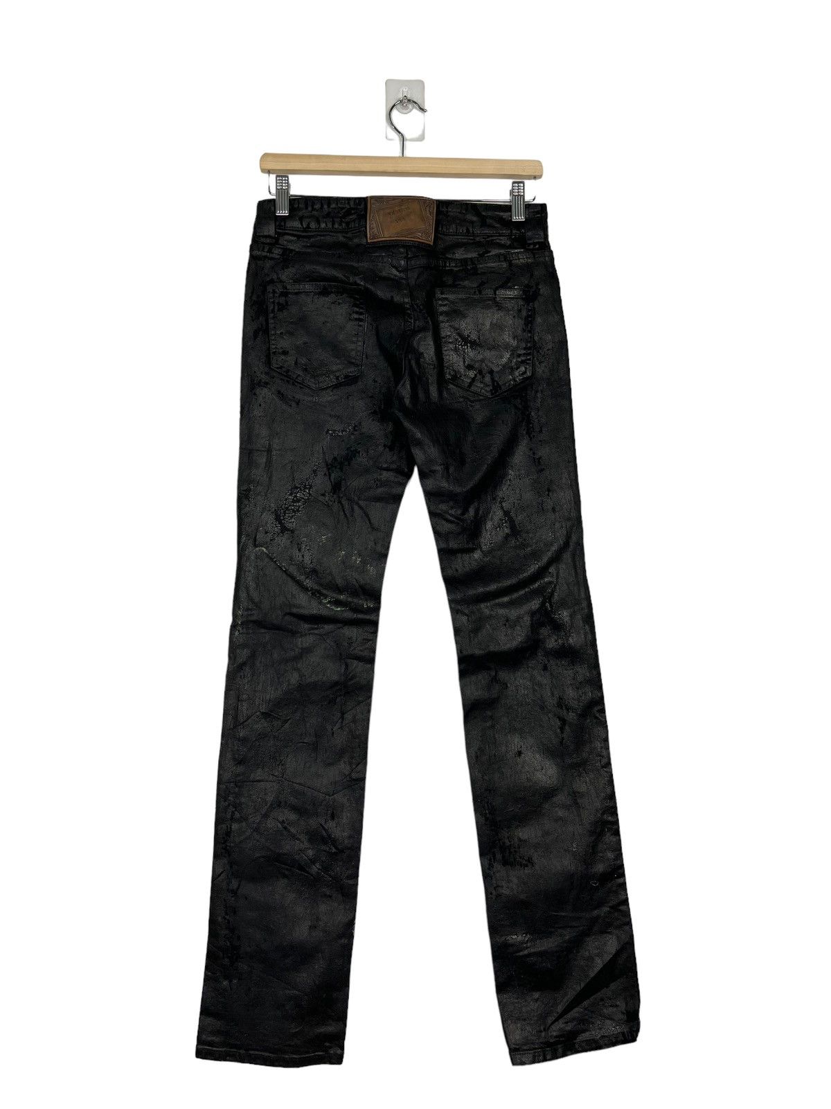 If Six Was Nine 🔥 NUI TUTTI 111 PAIN COATED PANTS Size US 28 / EU 44 - 7 Thumbnail