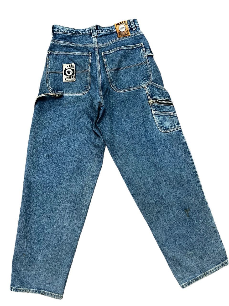 Pelle Pelle Vintage 90’s Pelle Pelle Marc Buchanan Baggy jeans Size US 31 - 4 Thumbnail