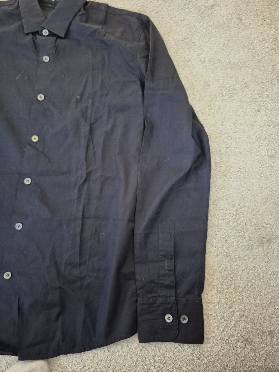 Helmut Lang Helmut Lang Navy Blue button up shirt Size M Size US S / EU 44-46 / 1 - 5 Thumbnail