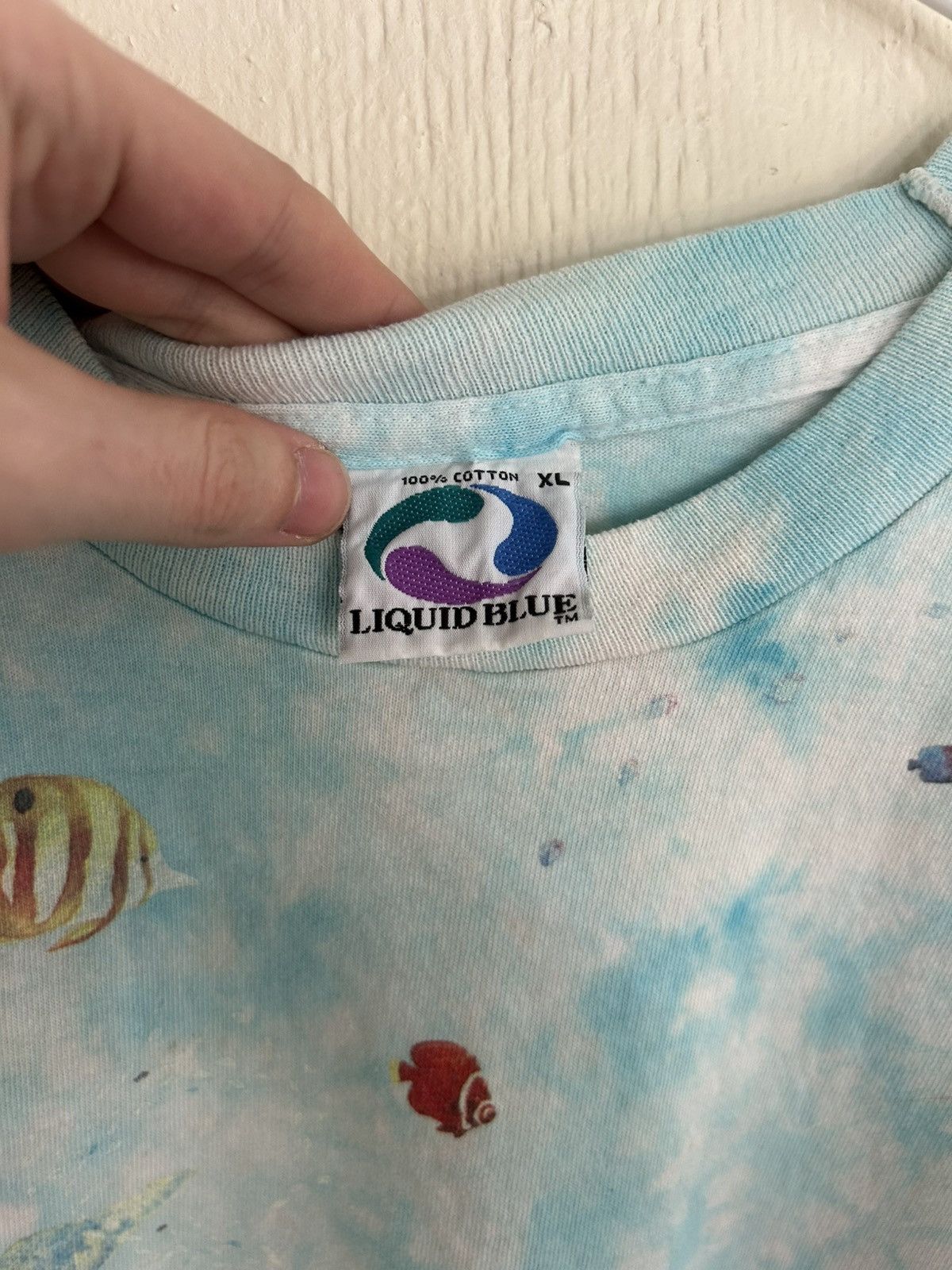 Liquid Blue Liquid Blue Coral Reef Full Art Front & Back Graphic T-shirt Size US XL / EU 56 / 4 - 12 Thumbnail