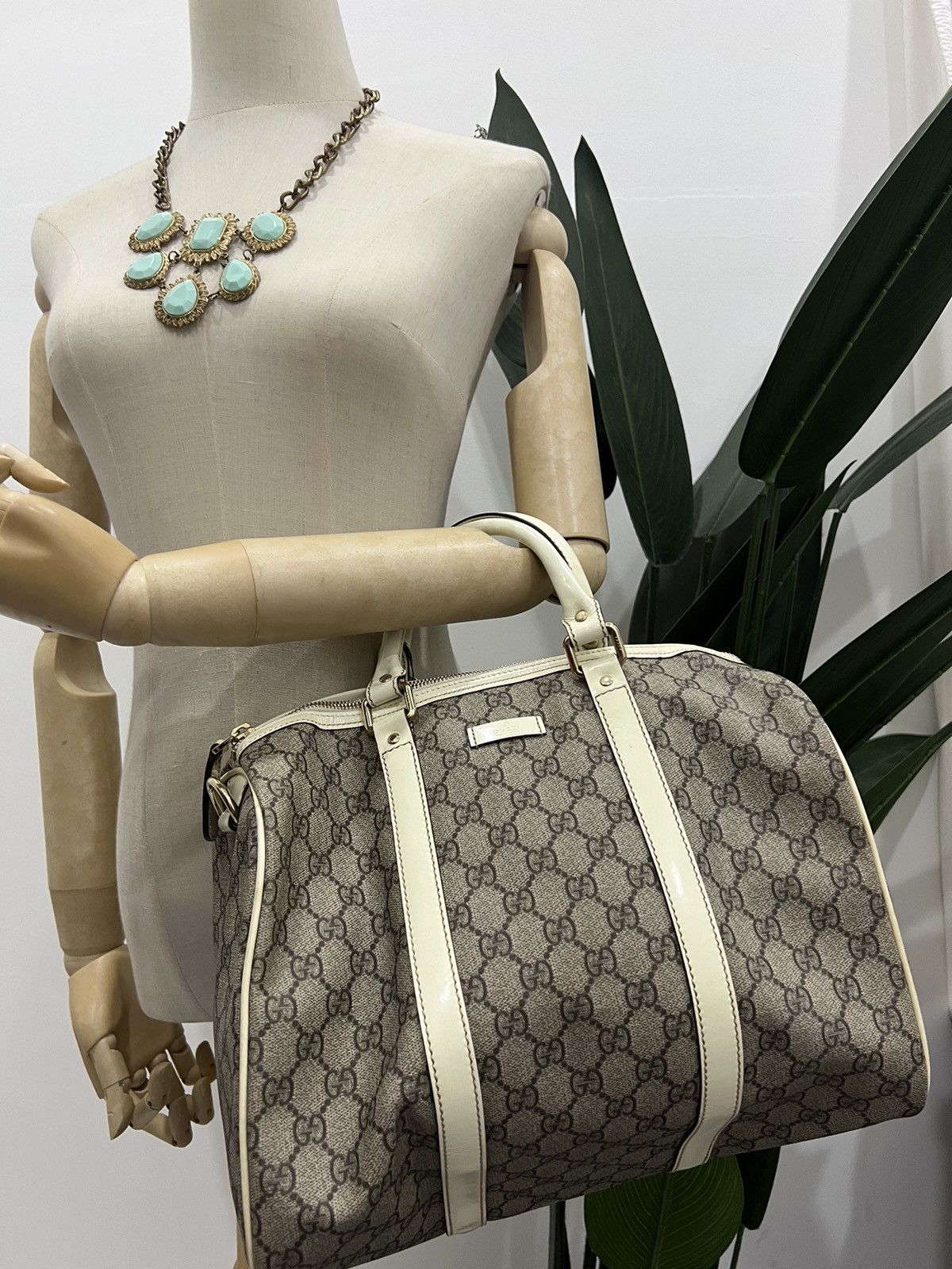 Gucci Authentic Gucci Joy Boston Bag GG Coated Canvas Medium Size ONE SIZE - 1 Thumbnail