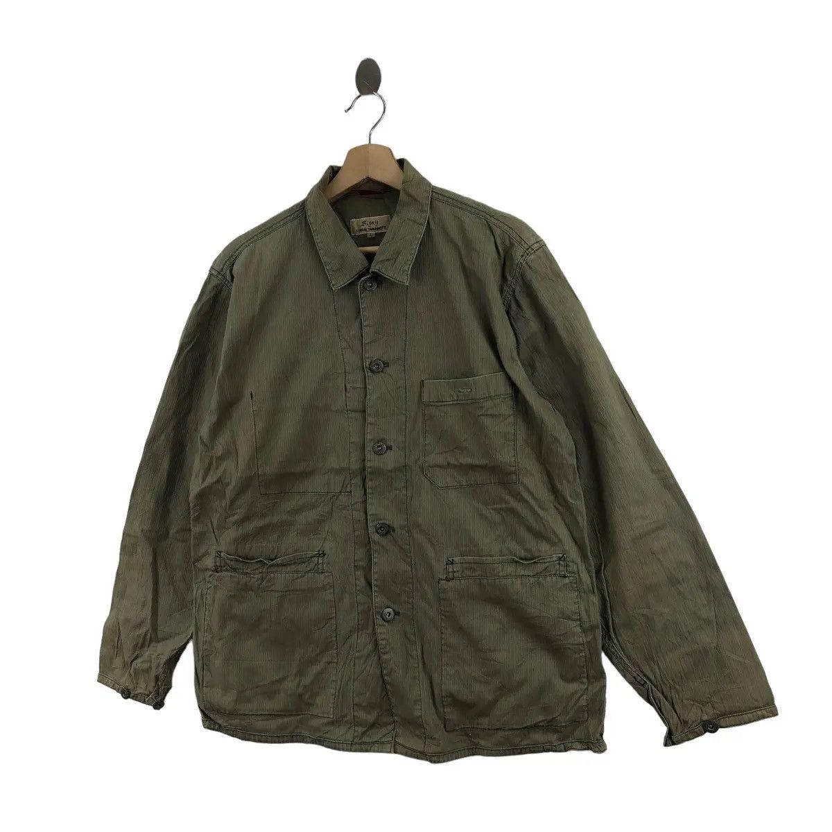 Kansai Yamamoto Vtg KANSAI YAMAMOTO SISSY Collection Military Parka Chore Size US L / EU 52-54 / 3 - 4 Thumbnail