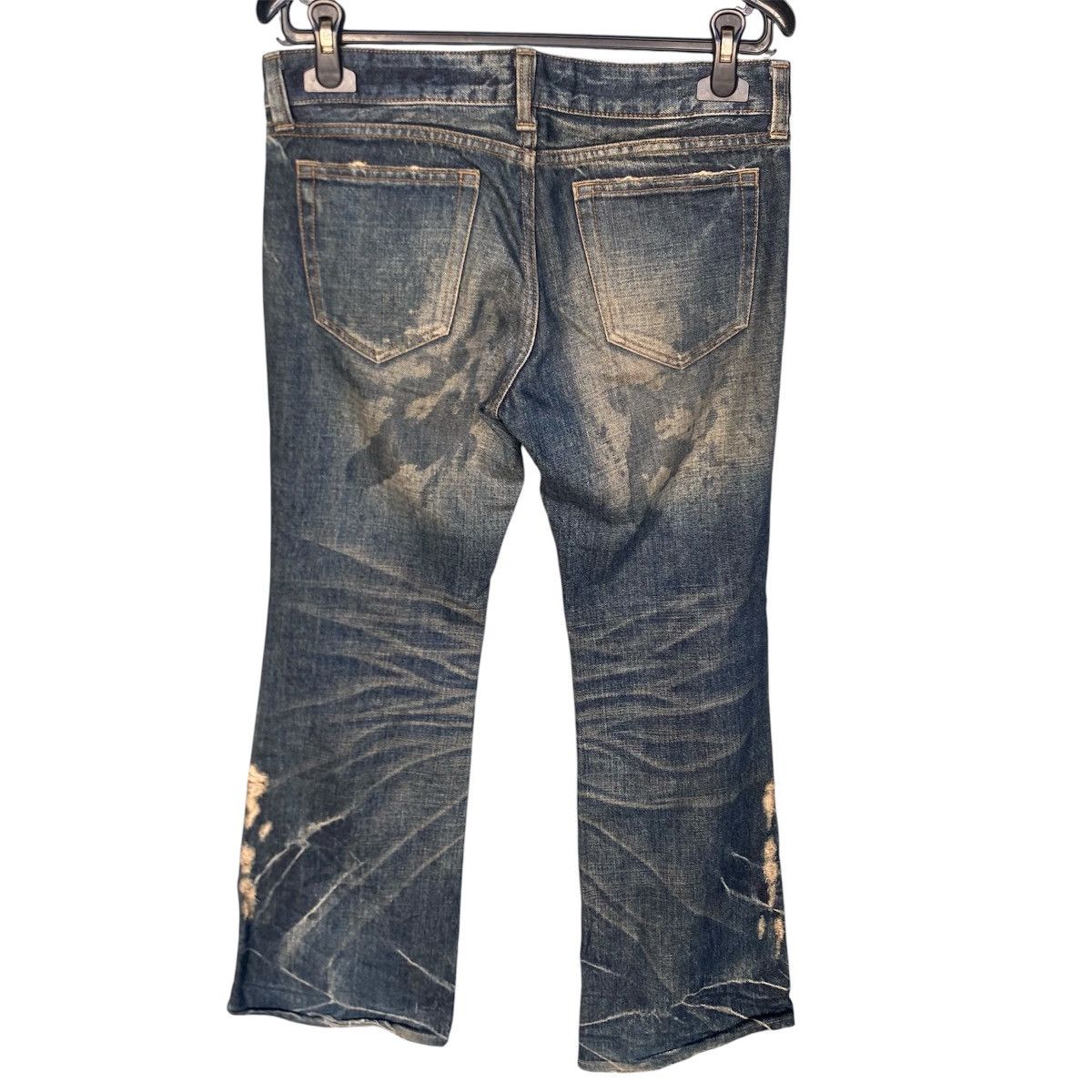 JACKROSE ‼️LAST DROP‼️Jackrose Low-rise Distressed Whisker Flared Denim Size US 31 - 3 Thumbnail