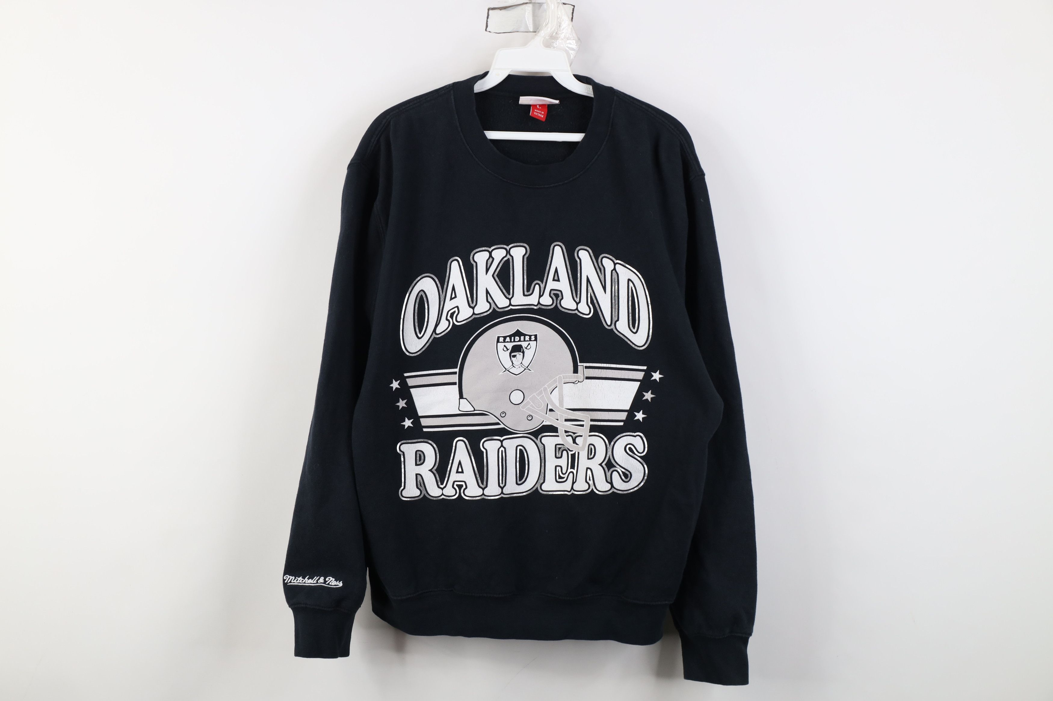 Mitchell & Ness Retro Mitchell & Ness Oakland Raiders Football Sweatshirt Size US L / EU 52-54 / 3 - 1 Thumbnail