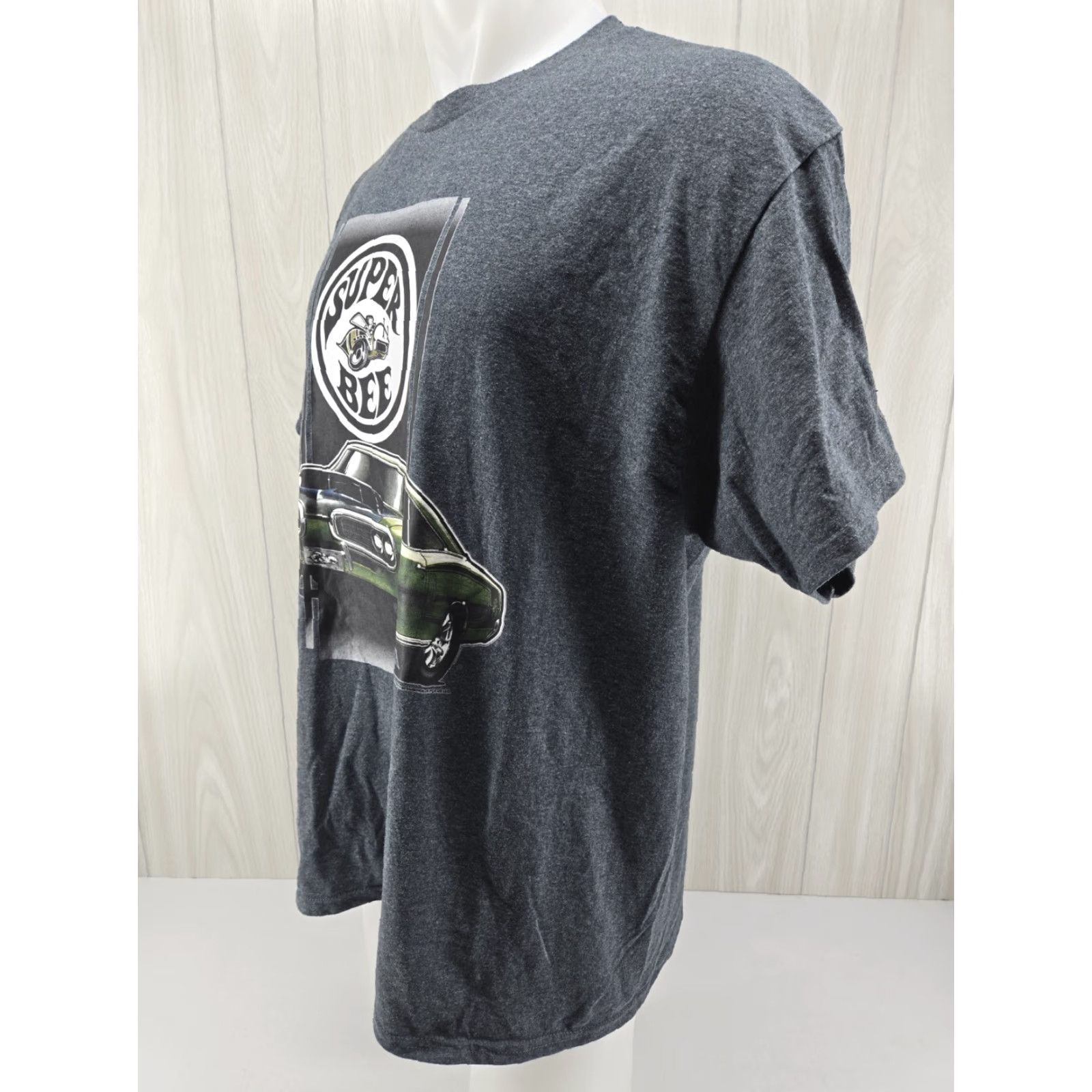 Gildan Gildan Super Bee T Shirt Mopar Car Enthusiasts Gray XL Mens Short Sleeve Crew Neck Cotton Blends 50/50 Vintage No Size US XL / EU 56 / 4 - 4 Thumbnail