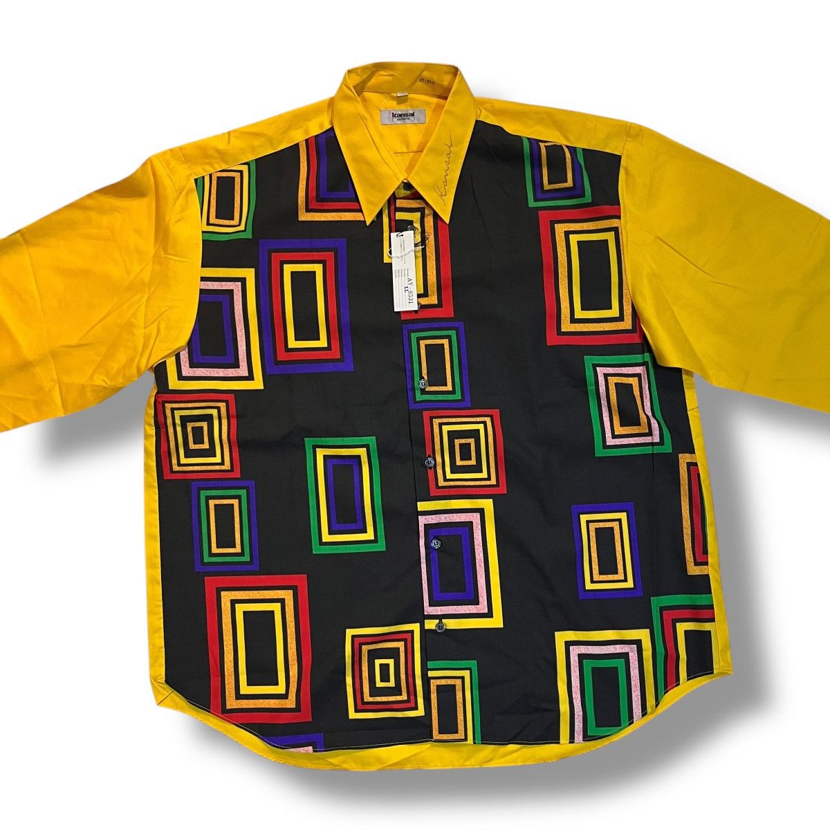 Kansai Yamamoto Archive kansai yamamoto uniform pattern button ups shirt Size US XL / EU 56 / 4 - 4 Thumbnail