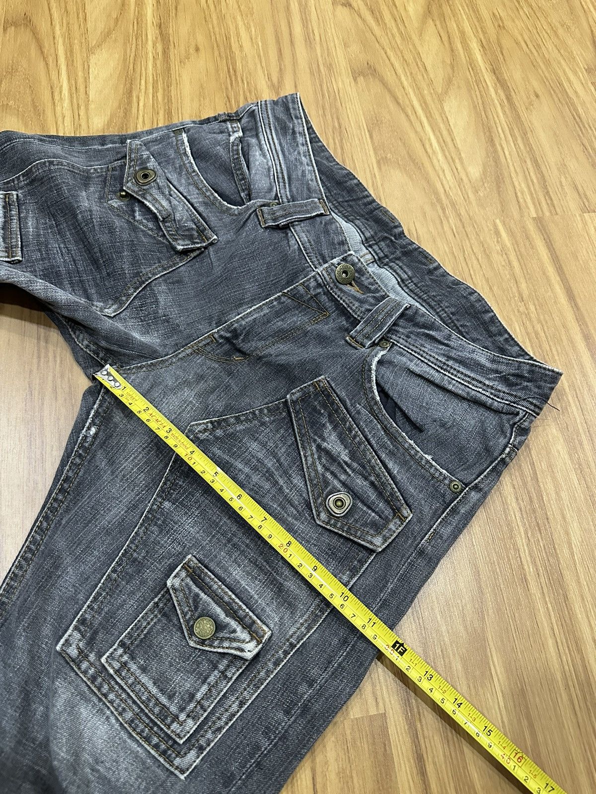 Japanese Brand Rare Rattle Trap Multipocket Denim Pants Size US 32 / EU 48 - 15 Thumbnail