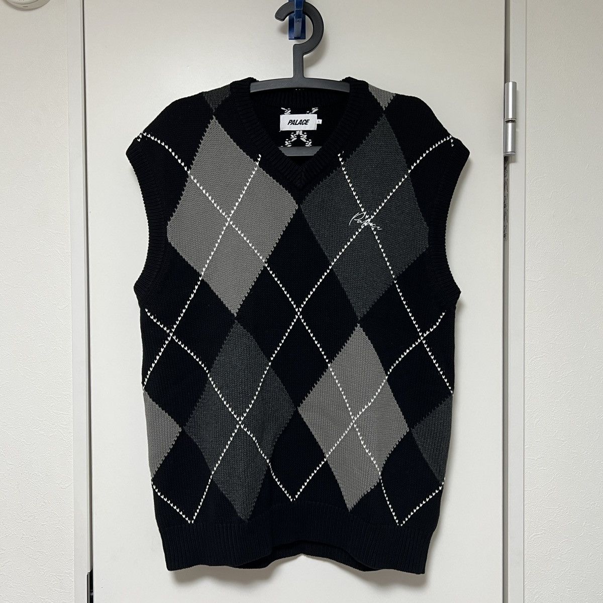 Palace 23AW Argyle Knit Vest | Grailed