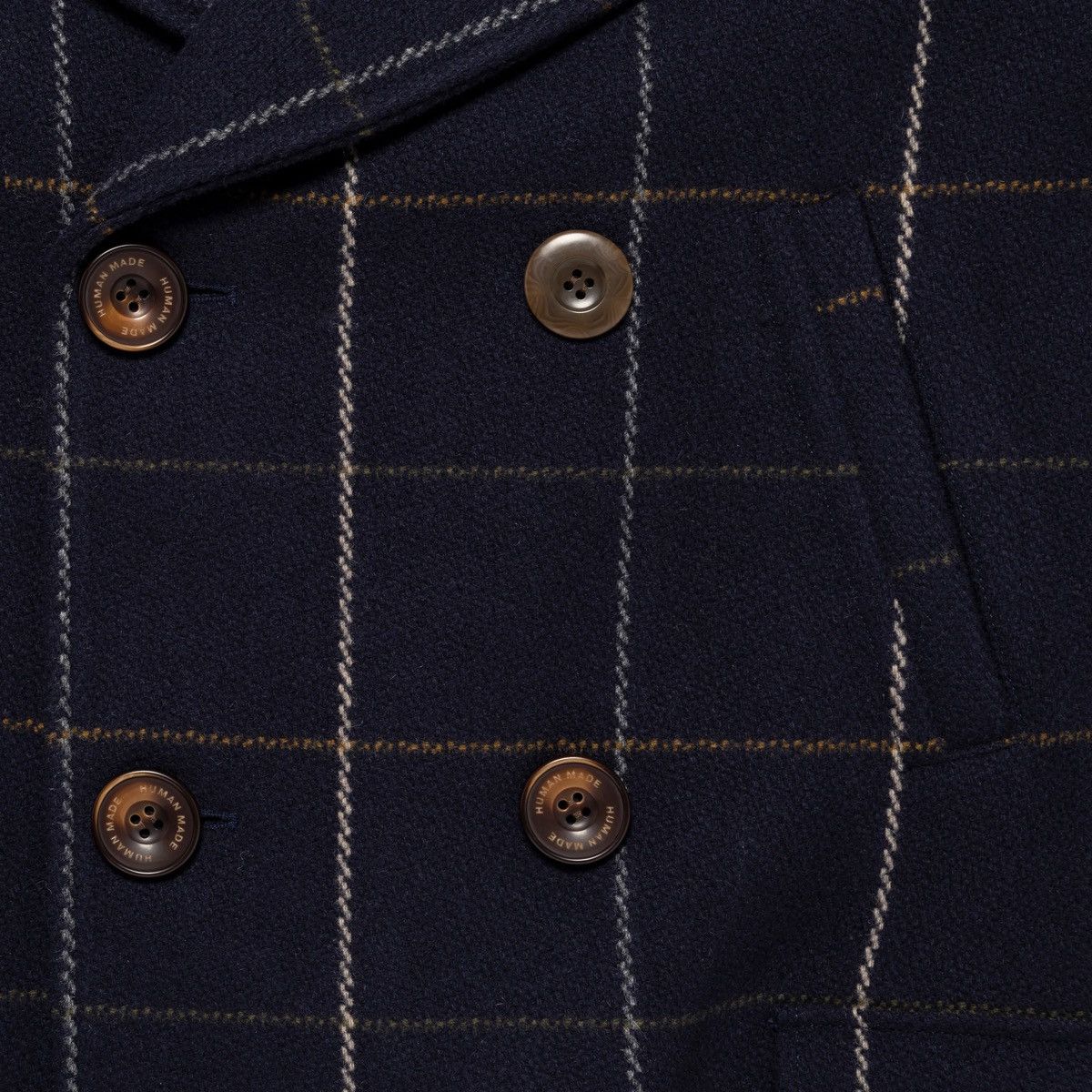 Human Made Human Made Wool Coat Size ONE SIZE - 10 Thumbnail