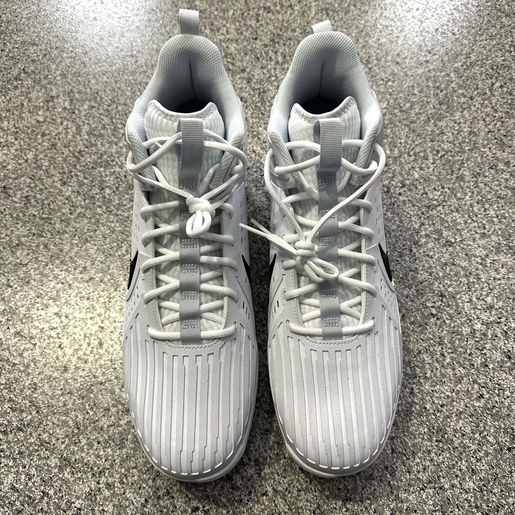 Nike Nike Force Savage Pro 3 Football Cleats Mens Size 15 White Grey DA5453-108 Size US 15 / EU 48 - 2 Thumbnail
