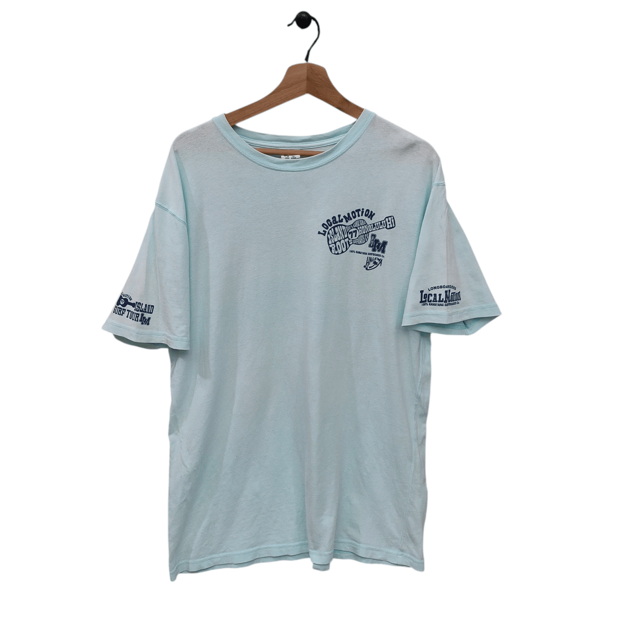 Vintage Vintage Local Motion Hawaii Surf Tour Tee Island Roots Vibes Size US XL / EU 56 / 4 - 2 Thumbnail