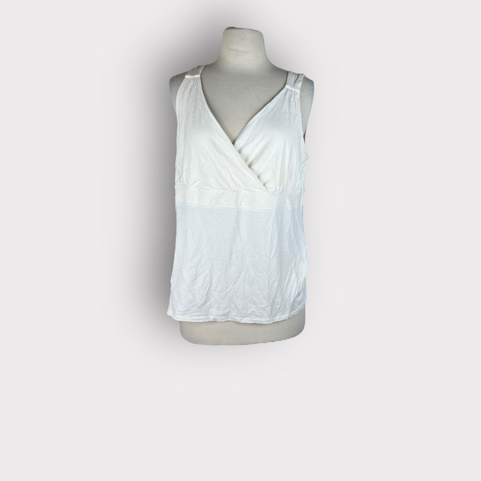 Vintage Talbot | Vintage Y2K Empire Waist Work Tank Top | Large Size L / US 10 / IT 46 - 1 Thumbnail