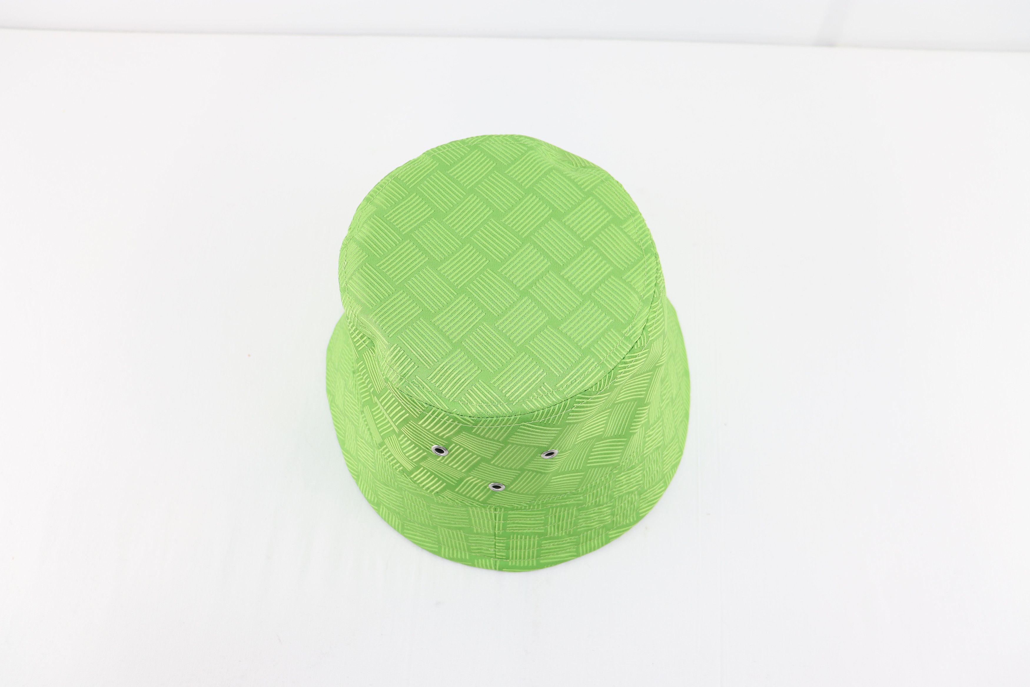 Bottega Veneta o1rshd1 Size: M / Bucket Hat in Acid Green Size ONE SIZE - 3 Thumbnail