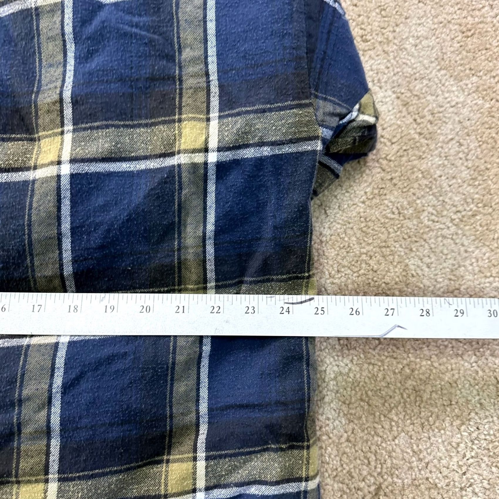 Architect VINTAGE Architect Flannel Lined Shirt Jacket XL Plaid Blue Workwear Cowboy Western Mens Size US XL / EU 56 / 4 - 6 Thumbnail