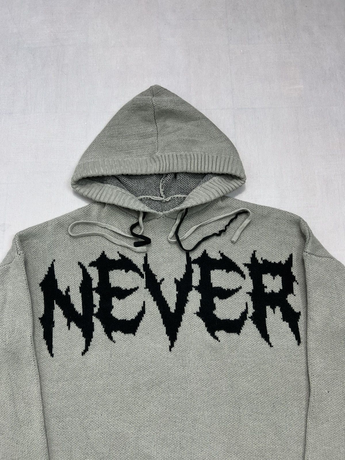 Other Baggy Hoodie Never Avant Garde y2k venum 62x61 cm boxy fit Size US L / EU 52-54 / 3 - 2 Thumbnail