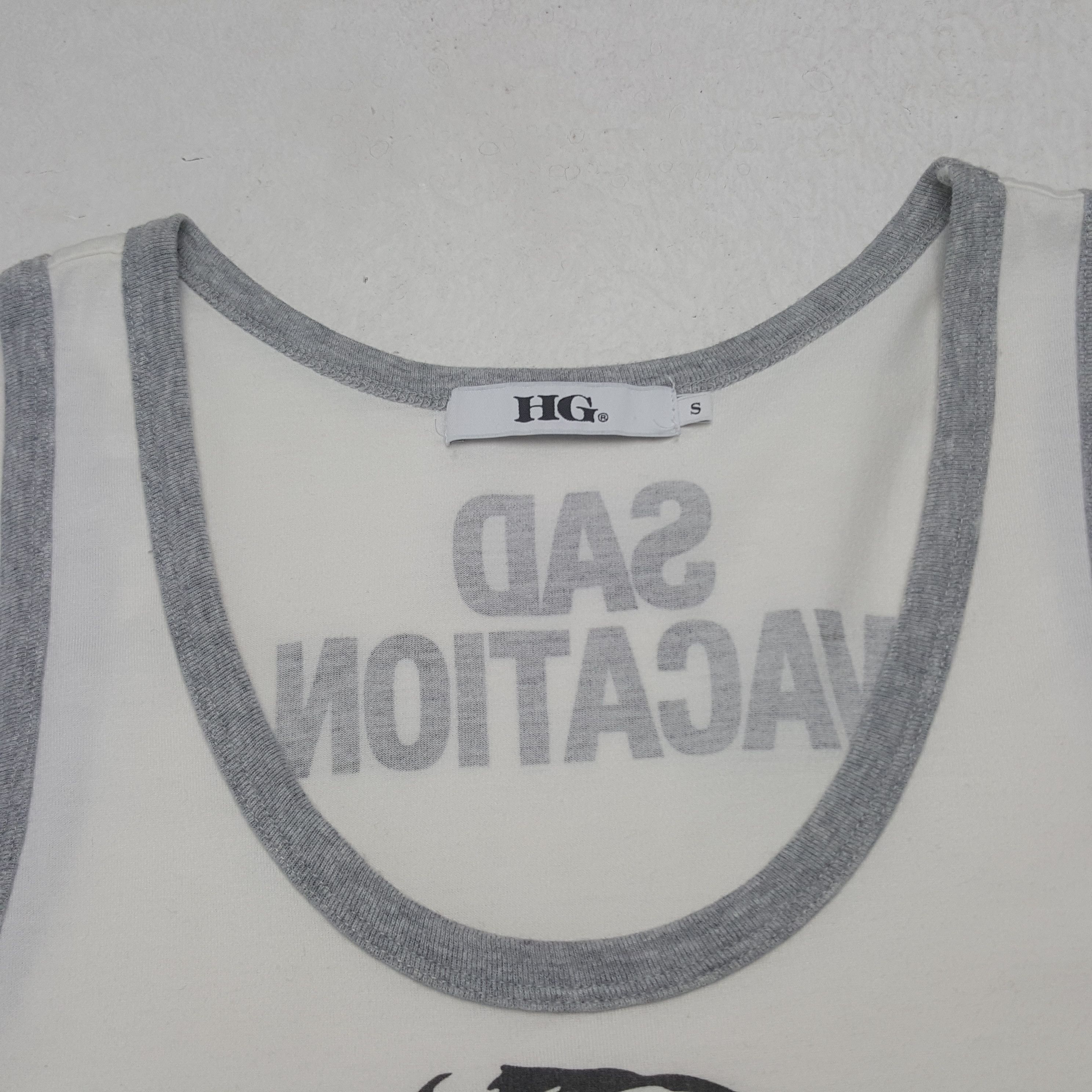 Hysteric Glamour Vintage Hysteric Glamour Sad Vacation Tank Top C303N61 Size XS / US 0-2 / IT 36-38 - 5 Thumbnail
