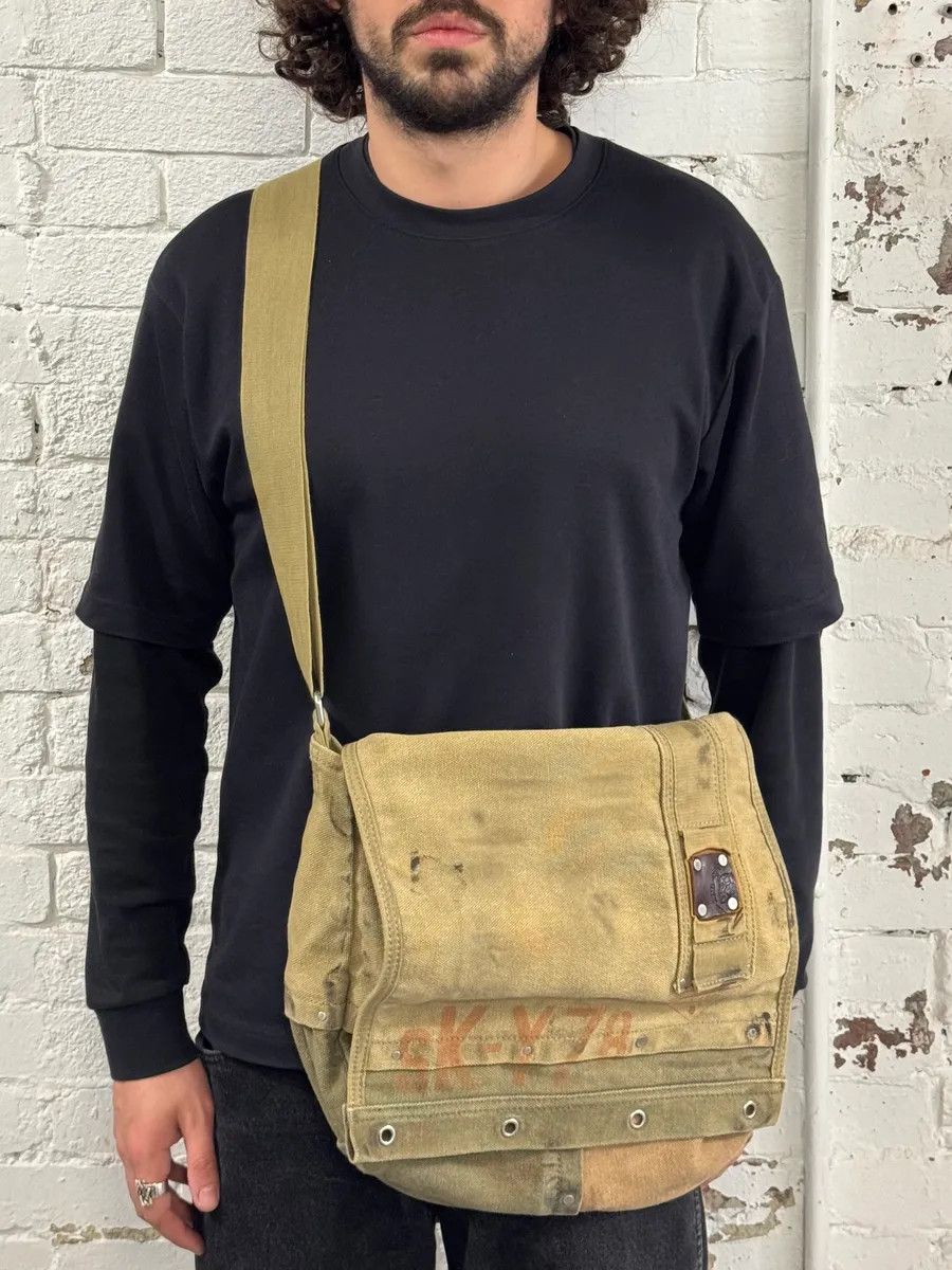 Diesel Diesel Military Canva Beige Shoulder Bag Size ONE SIZE - 2 Thumbnail