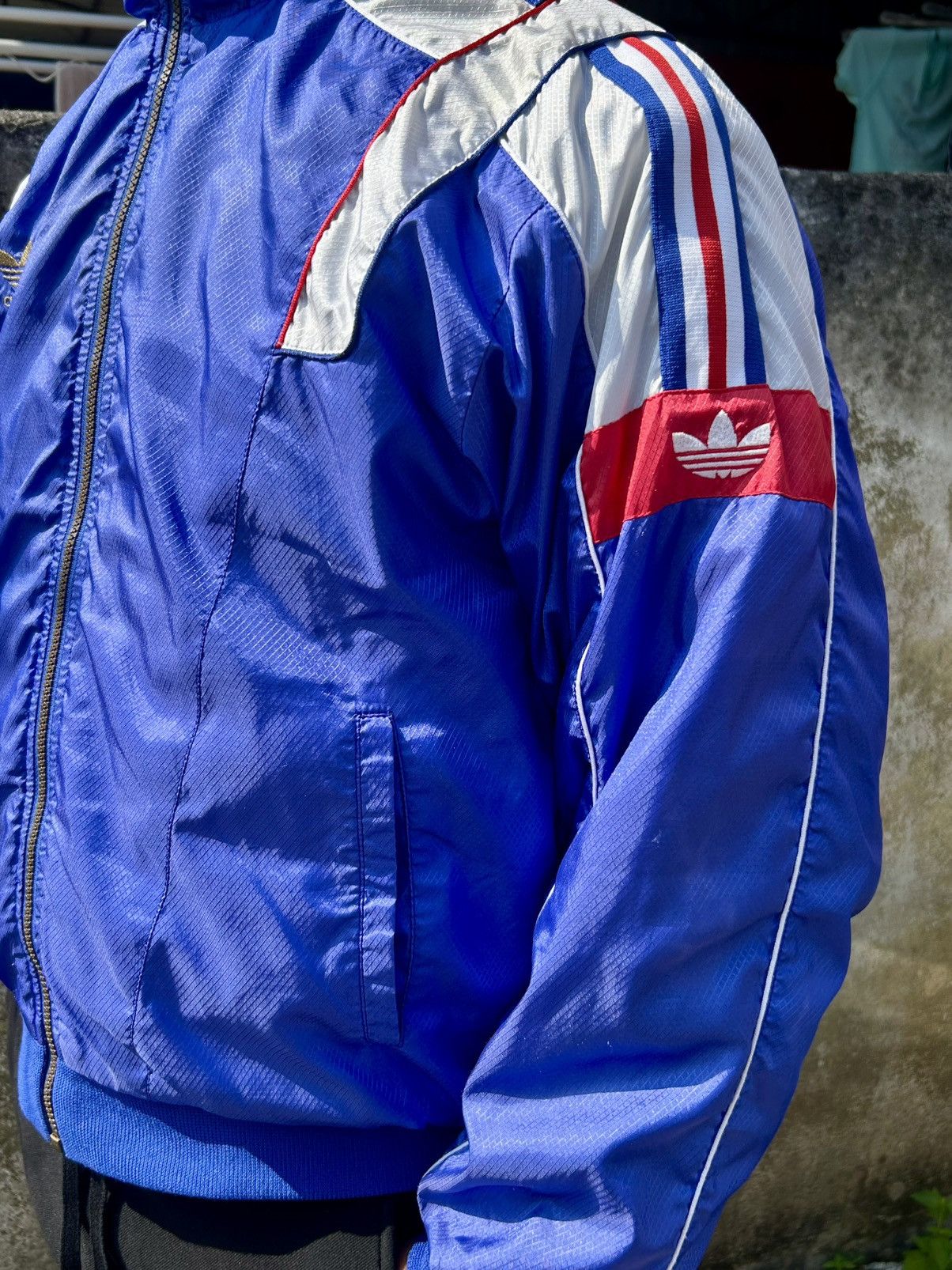 Vintage Vintage 90s Adidas Japan Descente Zipper Bomber Jacket Size US L / EU 52-54 / 3 - 20 Thumbnail