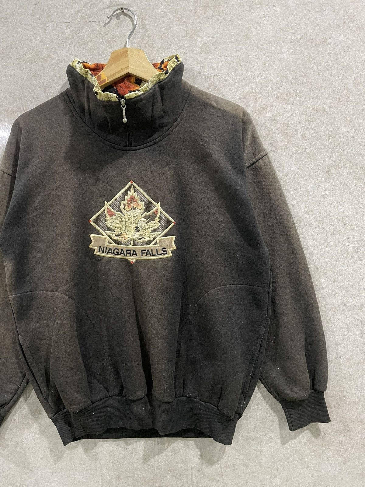 Vintage Crazy Vtg Sunfaded Niagara Falls Crewneck Size US M / EU 48-50 / 2 - 3 Thumbnail
