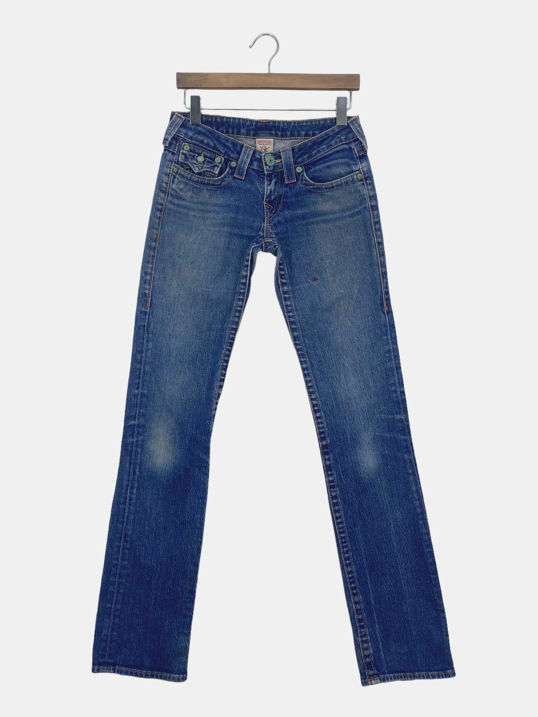 True Religion True Religion Billy Skinny Denim Jeans Size US 27 - 2 Thumbnail