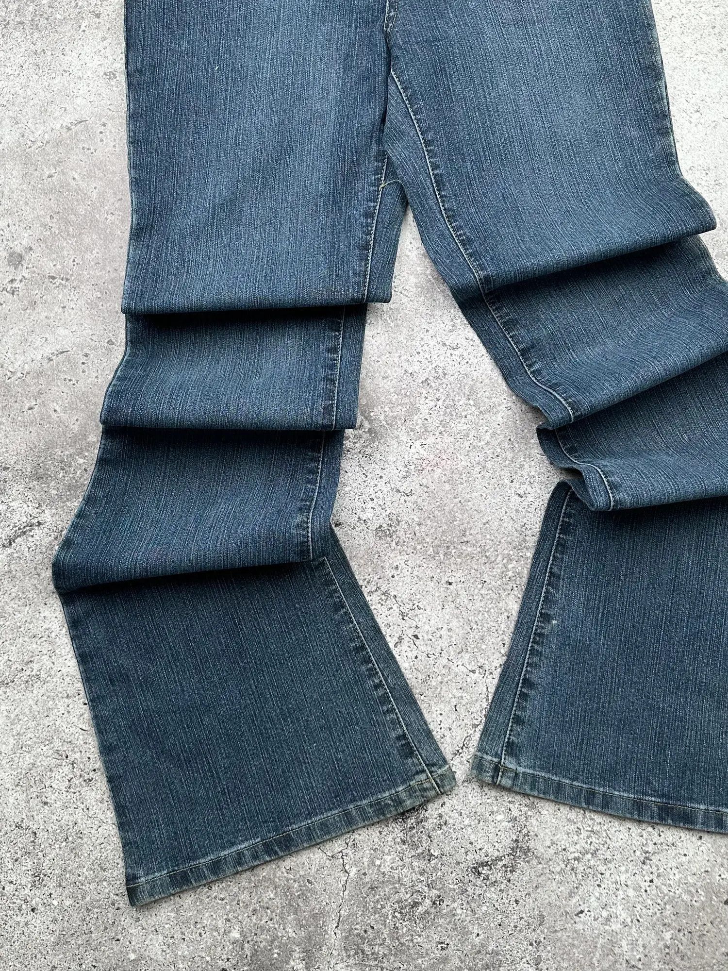 Japanese Brand Vintage Flare Jeans C333(V201) Size 25" / US 0 / IT 36 - 3 Thumbnail