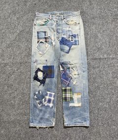 vintage PPFM gimmick design denim jeans-