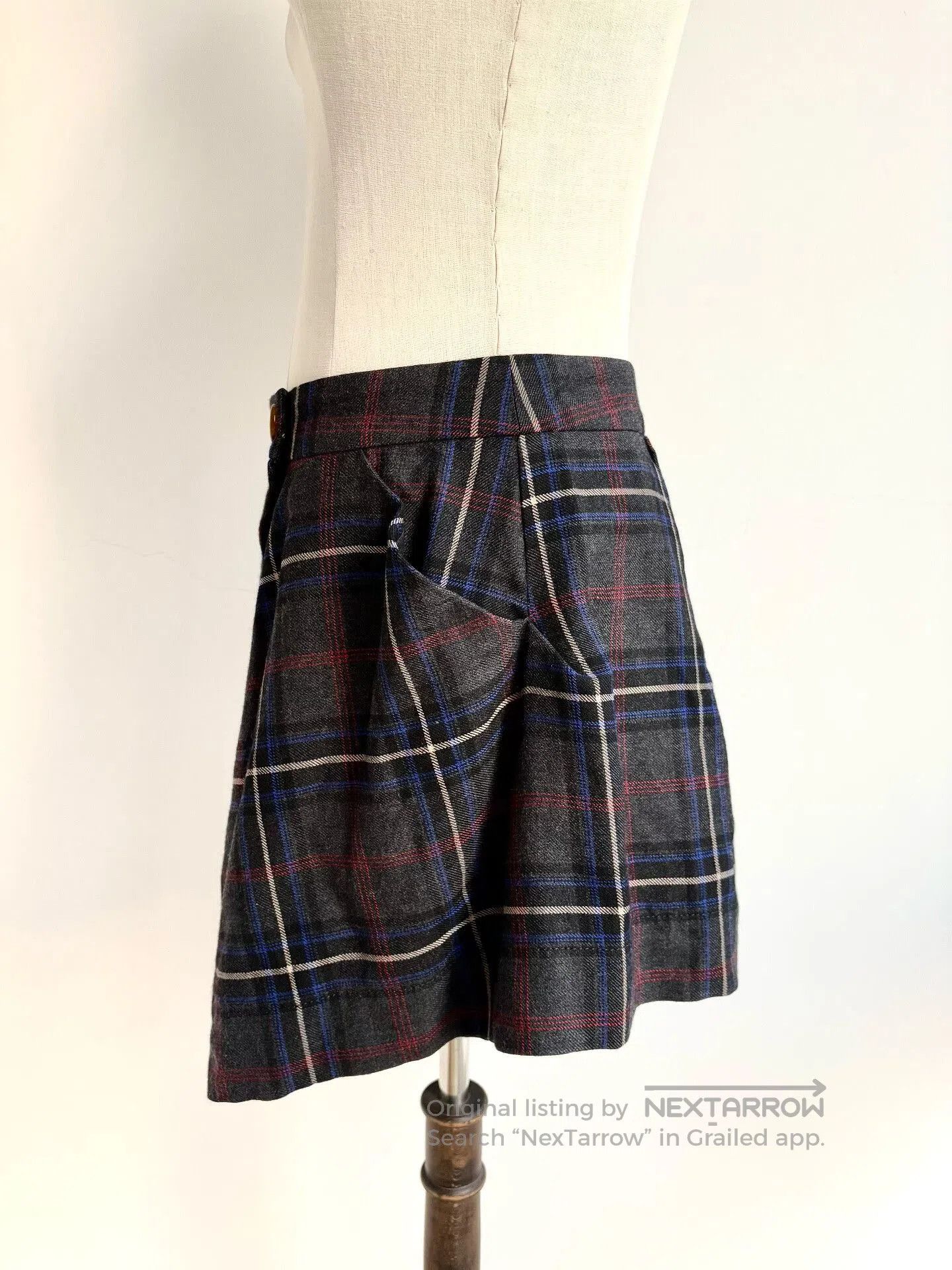 Vivienne Westwood Vivienne Westwood Gray Blue Plaid Set. Size M / US 6-8 / IT 42-44 - 6 Thumbnail