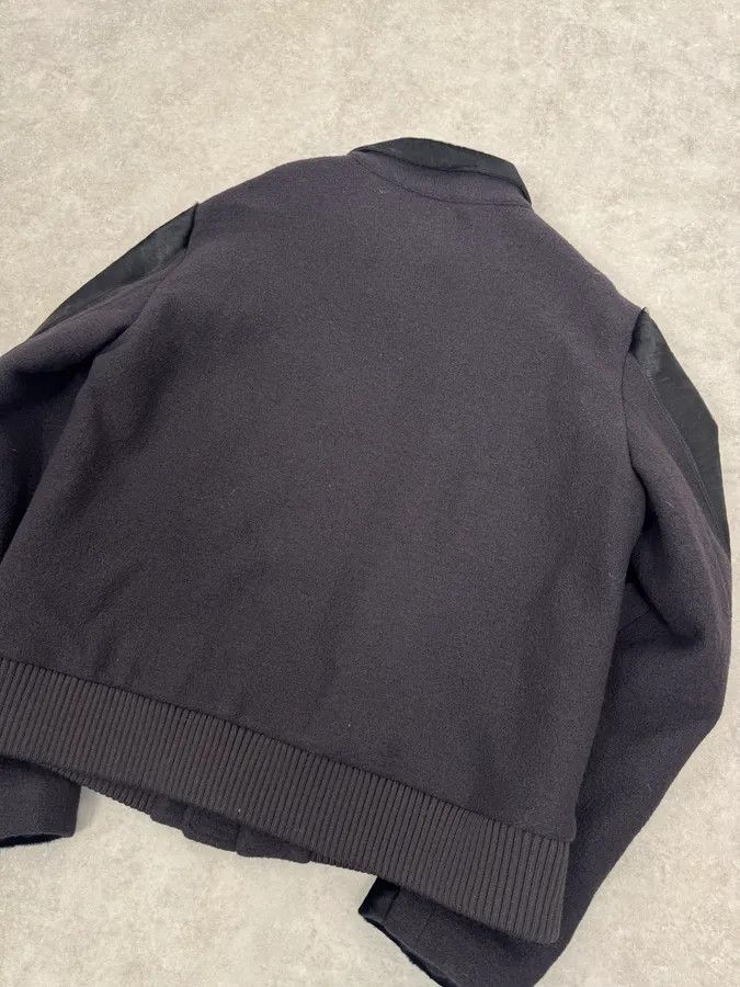 Emporio Armani FW2014 Emporio Armani Grey Wool & Black Pony Hair Jacket Size US L / EU 52-54 / 3 - 10 Thumbnail
