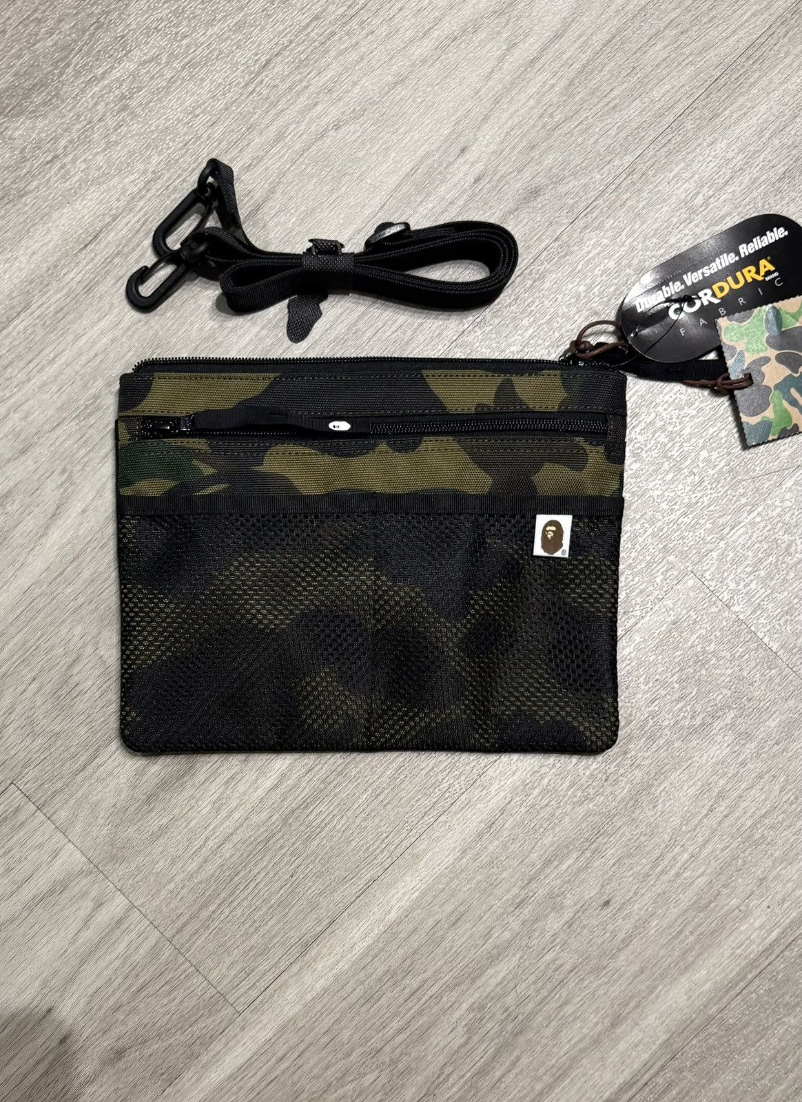 Bape Crossbody Bag in Green, Men's