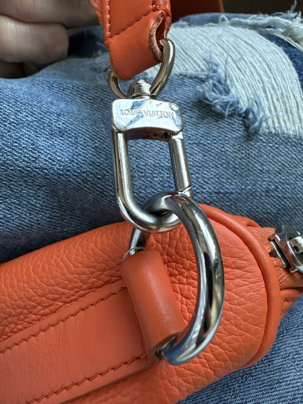 Louis Vuitton Louis Vuitton Bandouliere Keepall XS Orange Size ONE SIZE - 8 Thumbnail