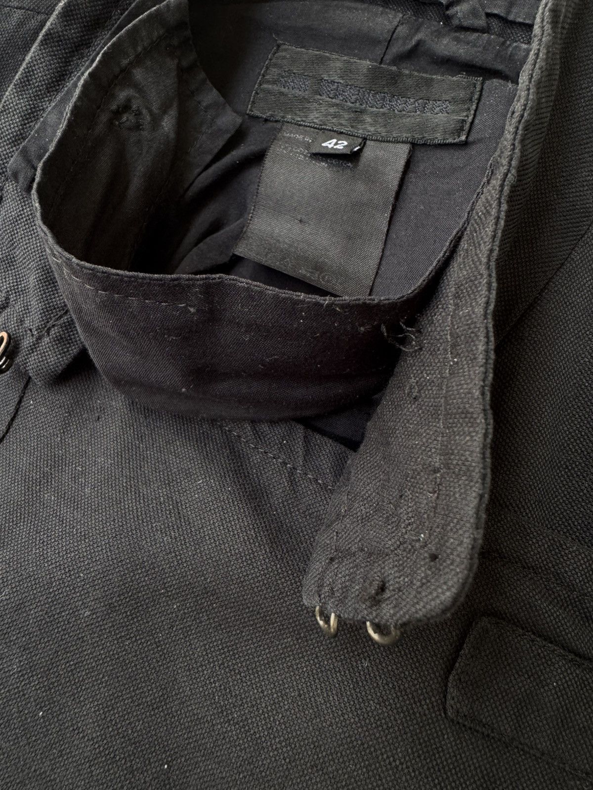 Ann Demeulemeester Ann Demeulemeester SS04 4 Pocket Belted Wrapped Jacket Size US S / EU 44-46 / 1 - 2 Thumbnail