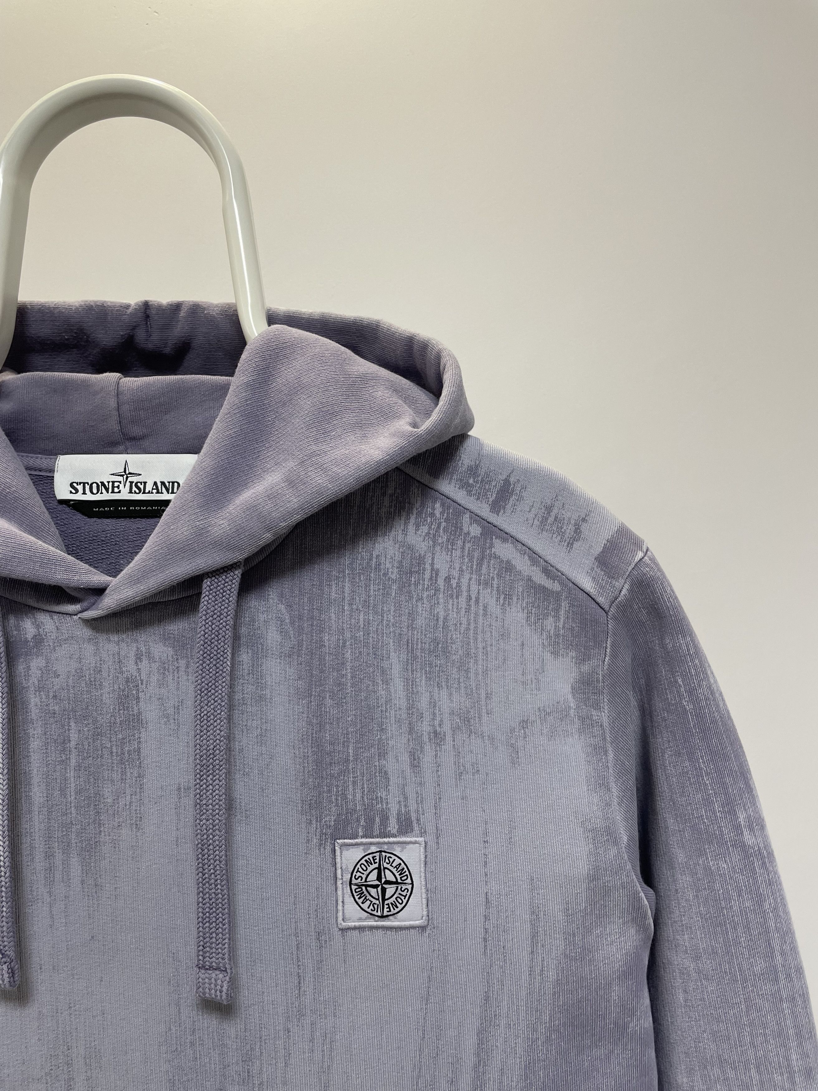 Stone Island STONE ISLAND Patch Program Hoodie Hand Brushed Treatment Size US M / EU 48-50 / 2 - 8 Thumbnail