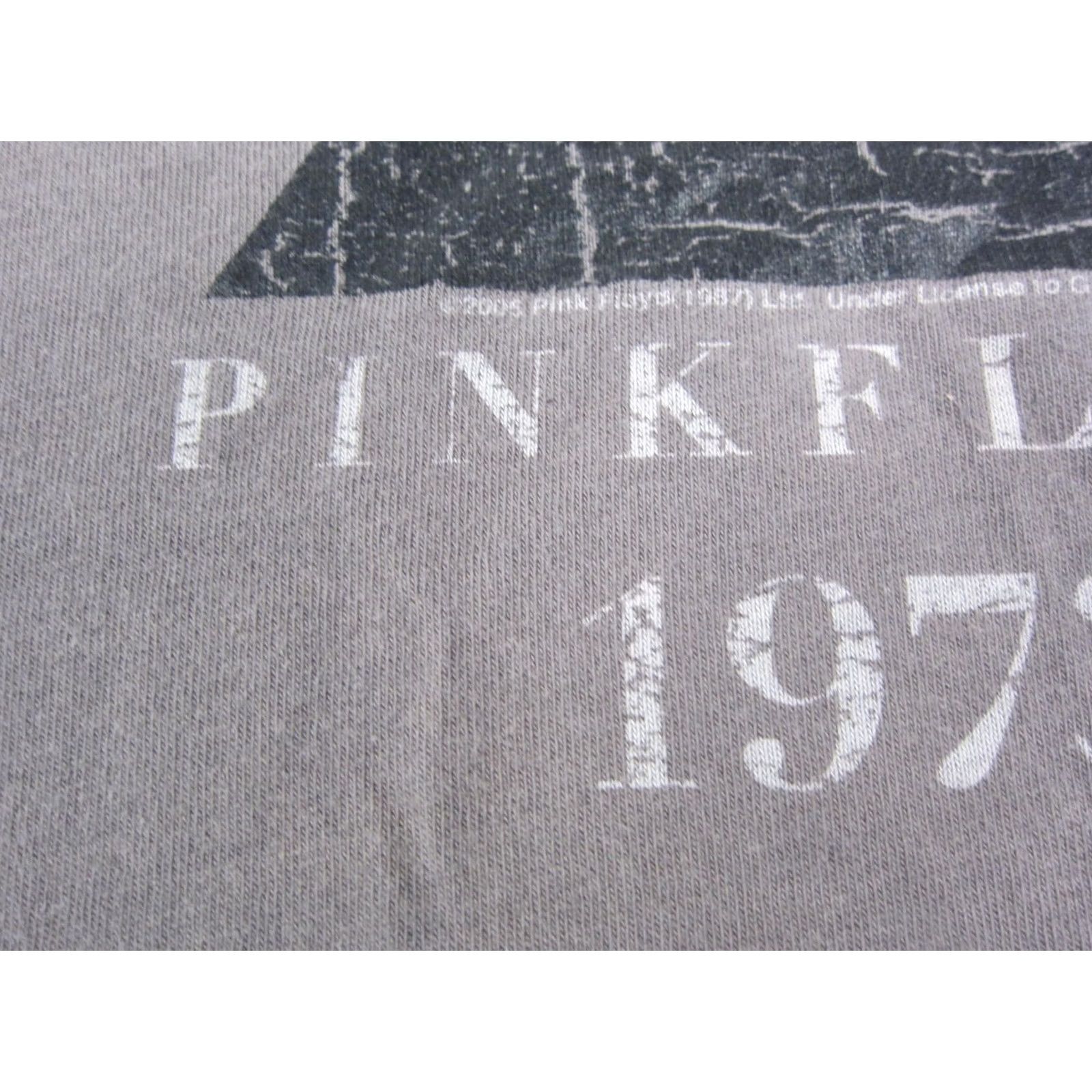 Vintage Pink Floyd Shirt Mens XL Gray The Dark Side of the Moon Y2K Vintage 9001 Size US XL / EU 56 / 4 - 4 Thumbnail