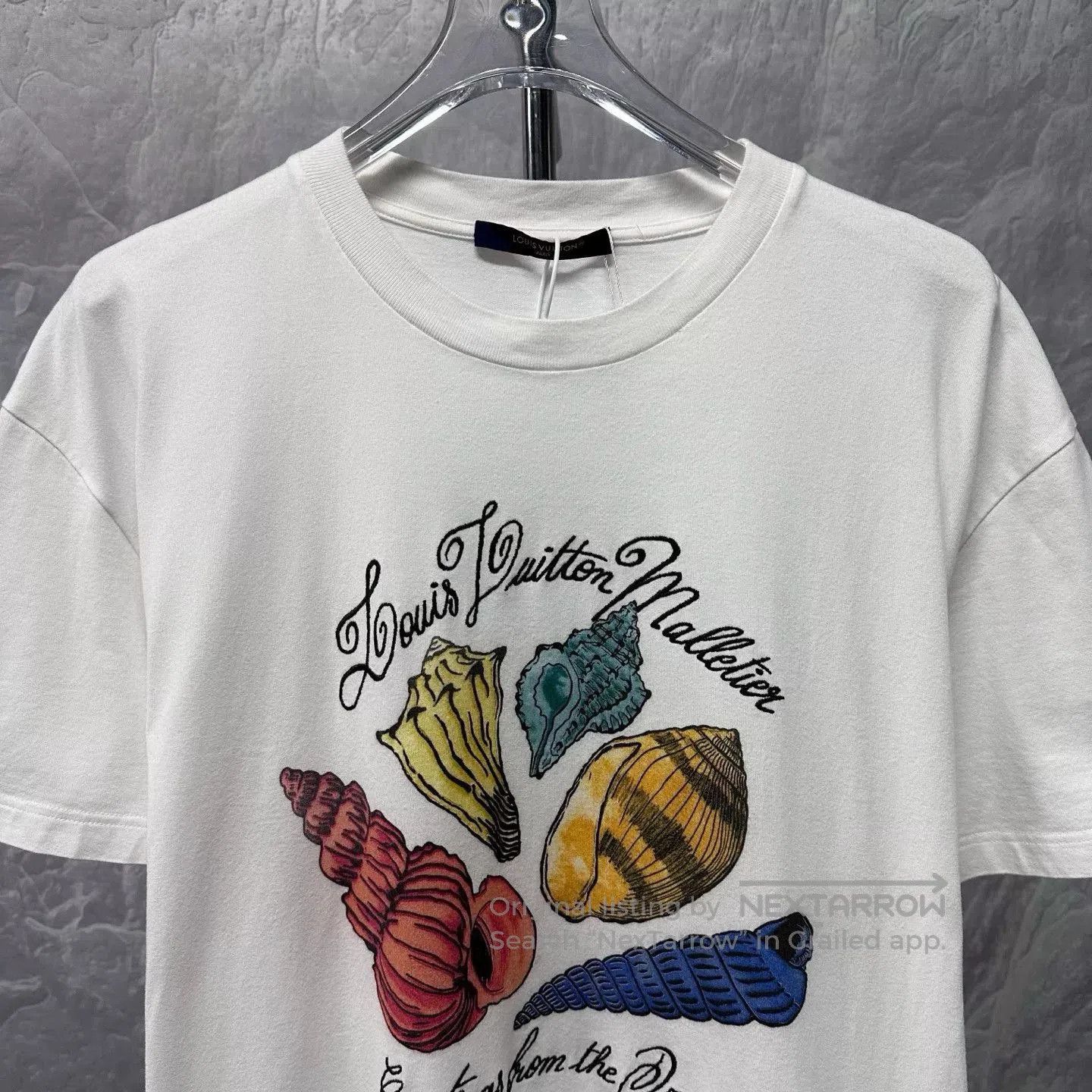 Louis Vuitton louis vuitton fw24 shell embroidery t-shirt. Size L / US 10 / IT 46 - 2 Thumbnail